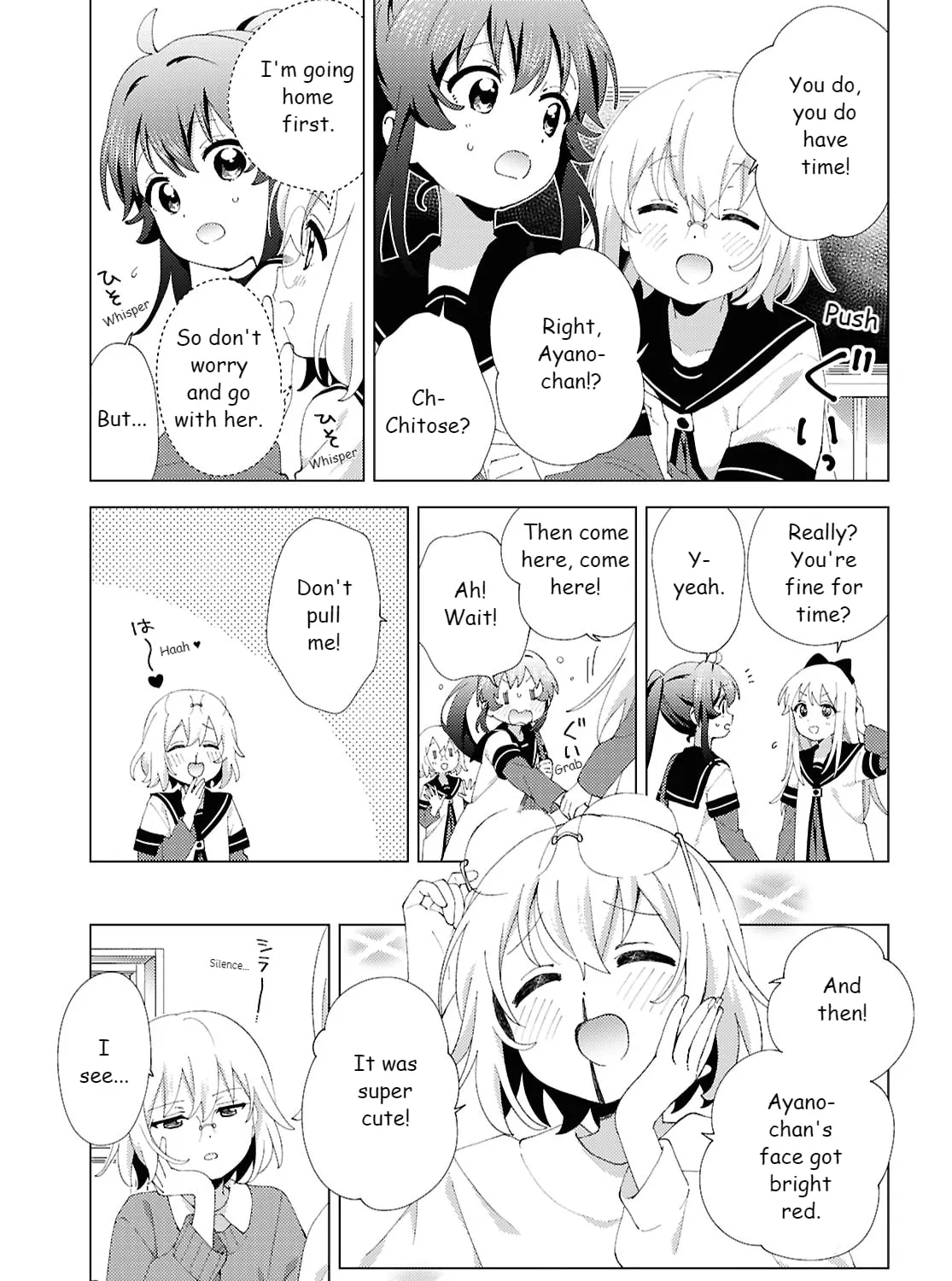 Read Yuruyuri (Colored) chapter 218 image 4 on Lezhin