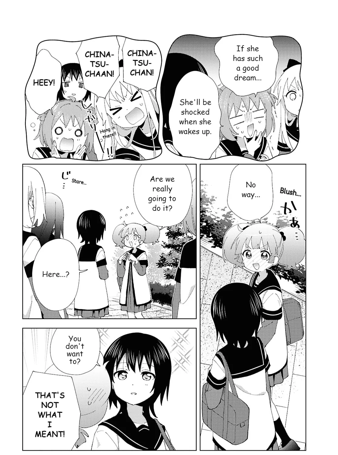 Read Yuruyuri (Colored) chapter 219 image 18 on Lezhin