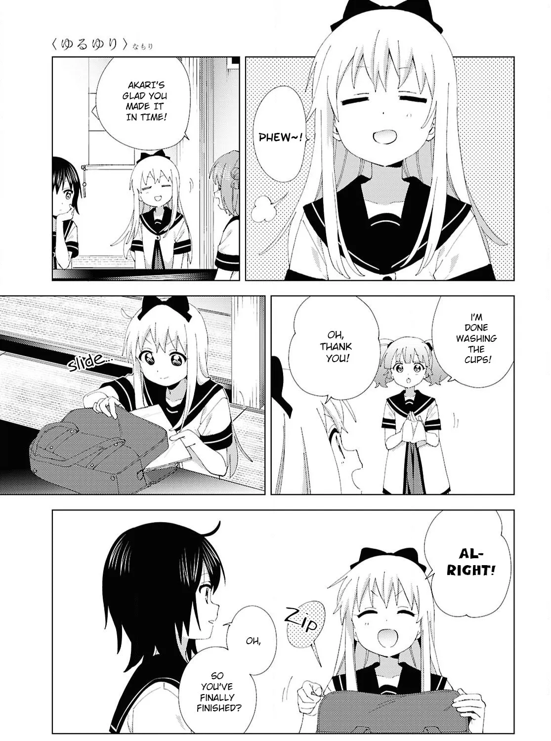 Read Yuruyuri (Colored) chapter 224 image 20 on Lezhin
