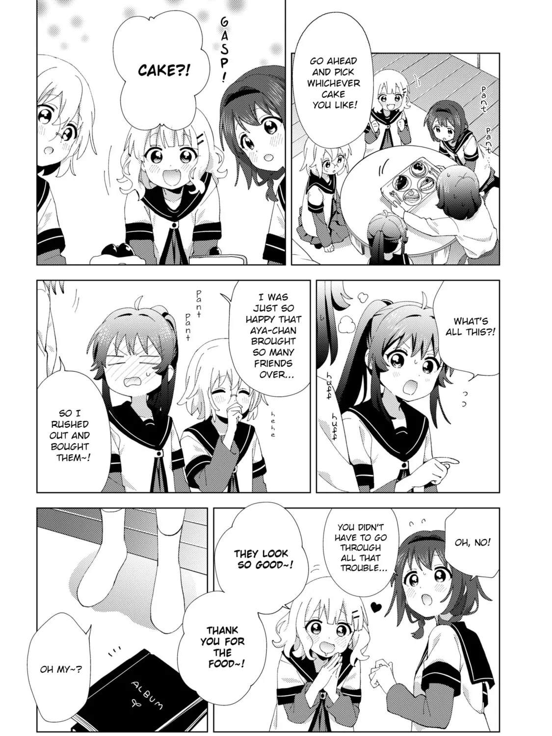 Read Yuruyuri (Colored) chapter 227 image 10 on Lezhin