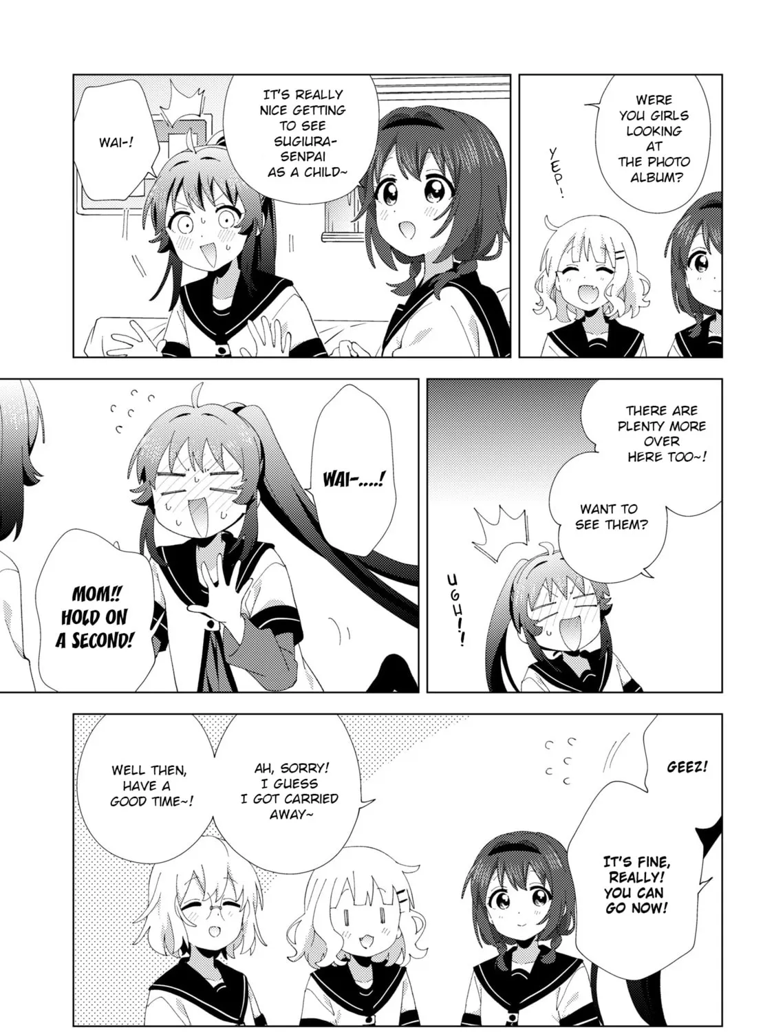 Read Yuruyuri (Colored) chapter 227 image 12 on Lezhin