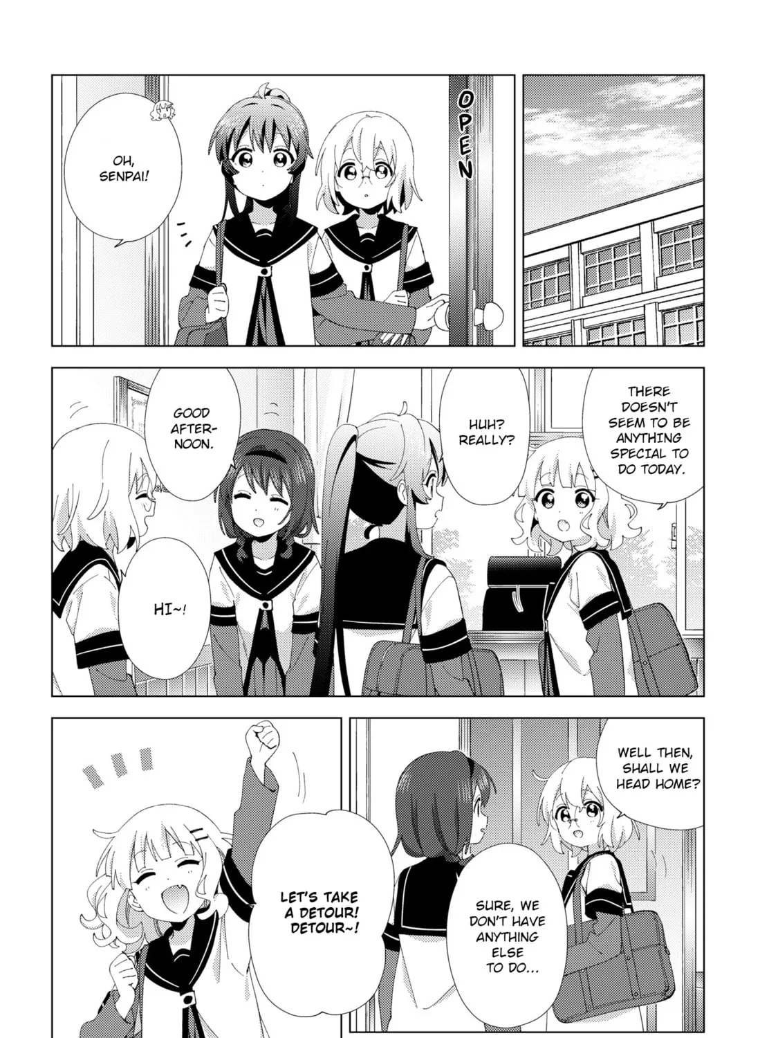 Read Yuruyuri (Colored) chapter 227 image 2 on Lezhin