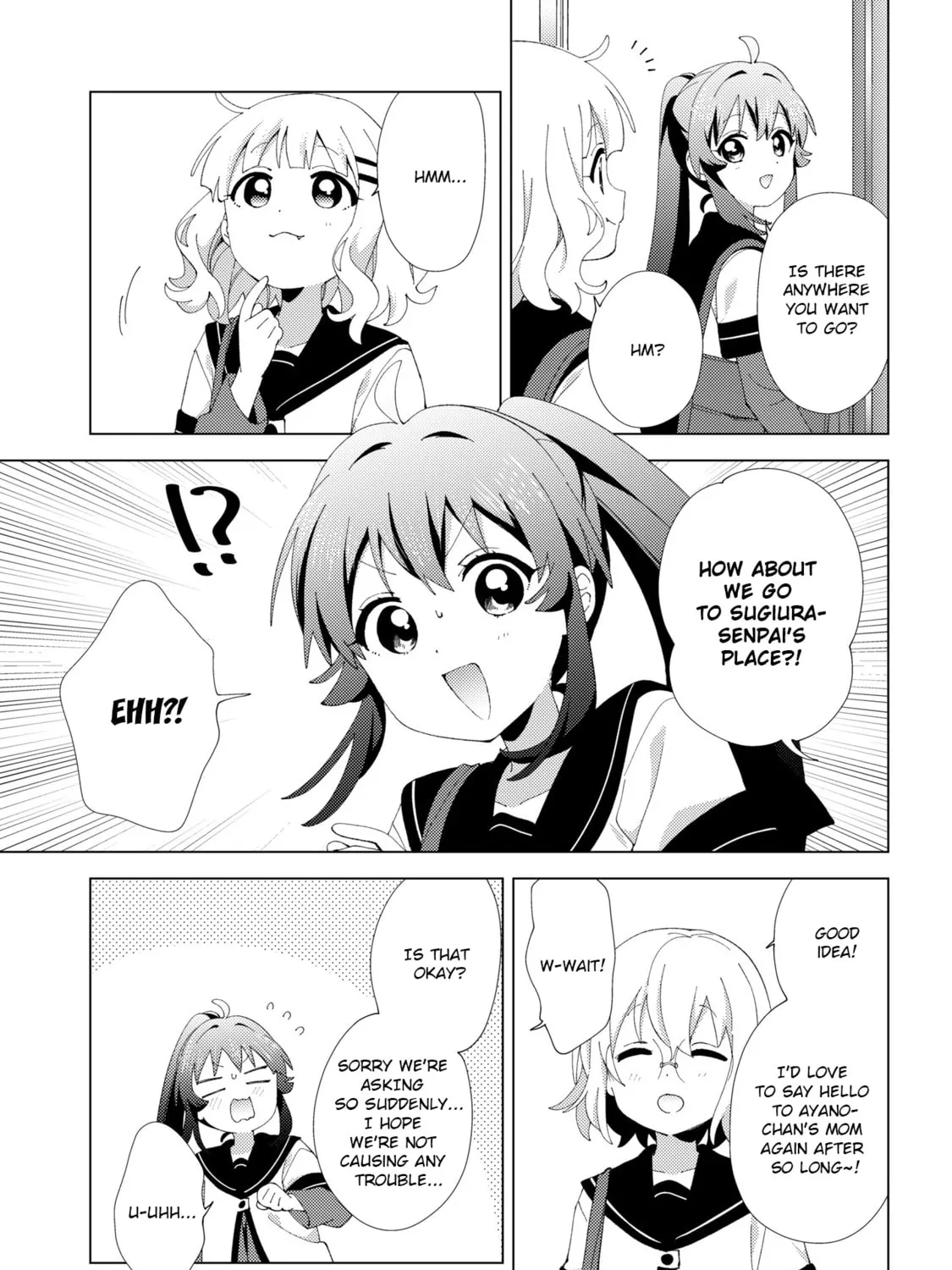 Read Yuruyuri (Colored) chapter 227 image 4 on Lezhin