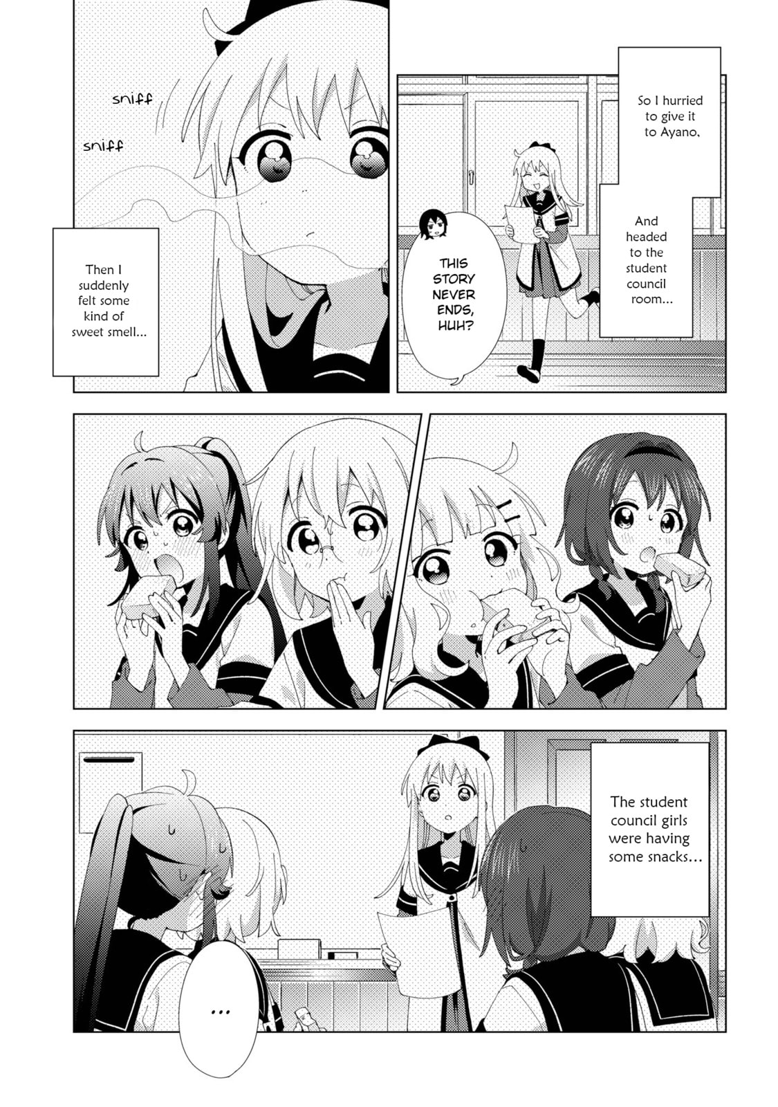 Read Yuruyuri (Colored) chapter 228 image 4 on Lezhin