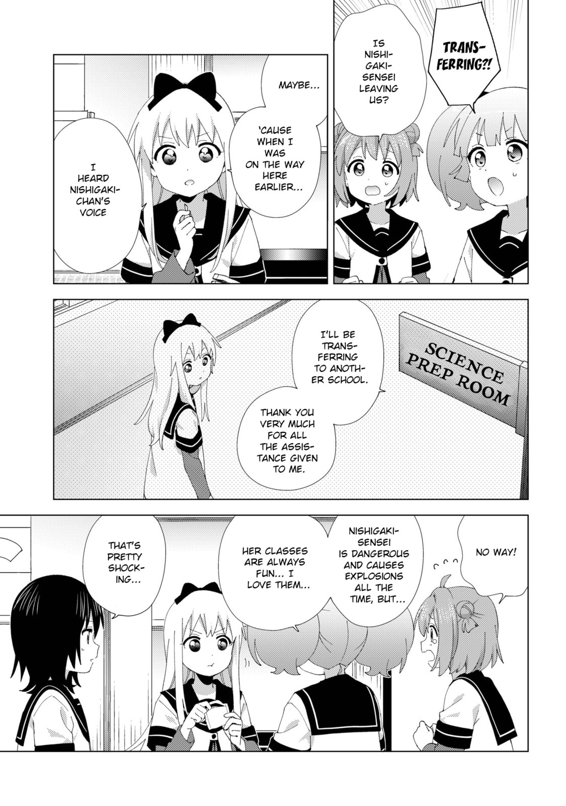 Read Yuruyuri (Colored) chapter 228 image 6 on Lezhin