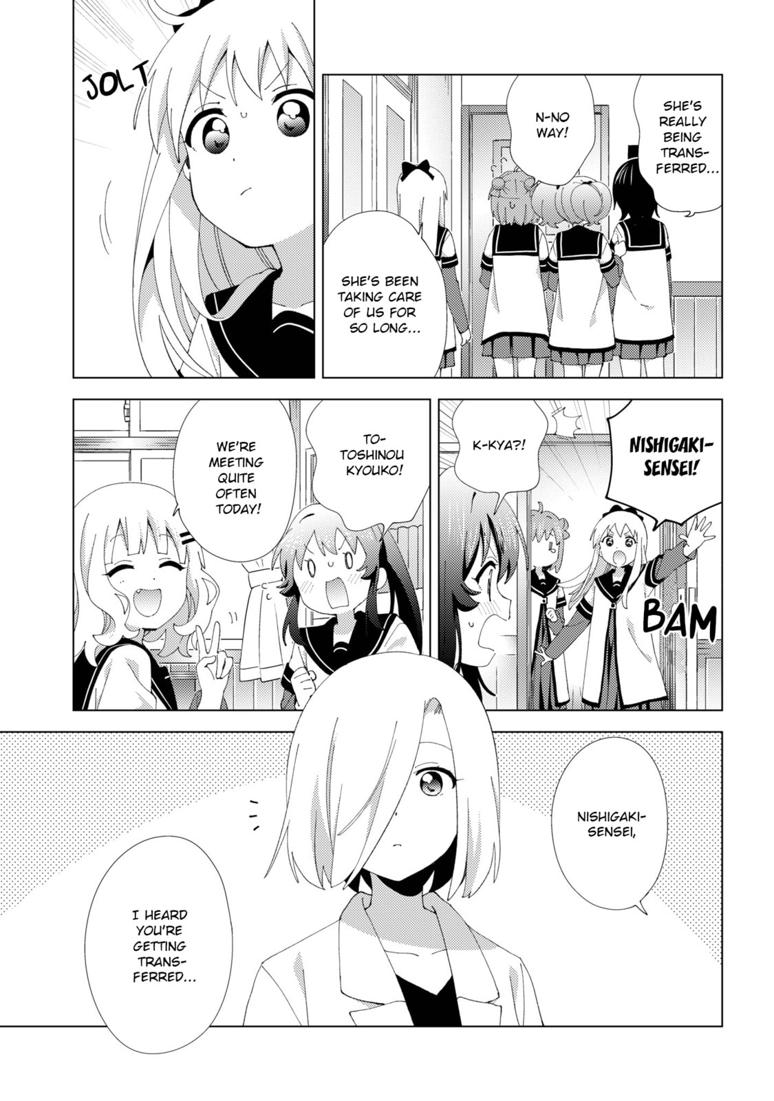 Read Yuruyuri (Colored) chapter 228 image 8 on Lezhin