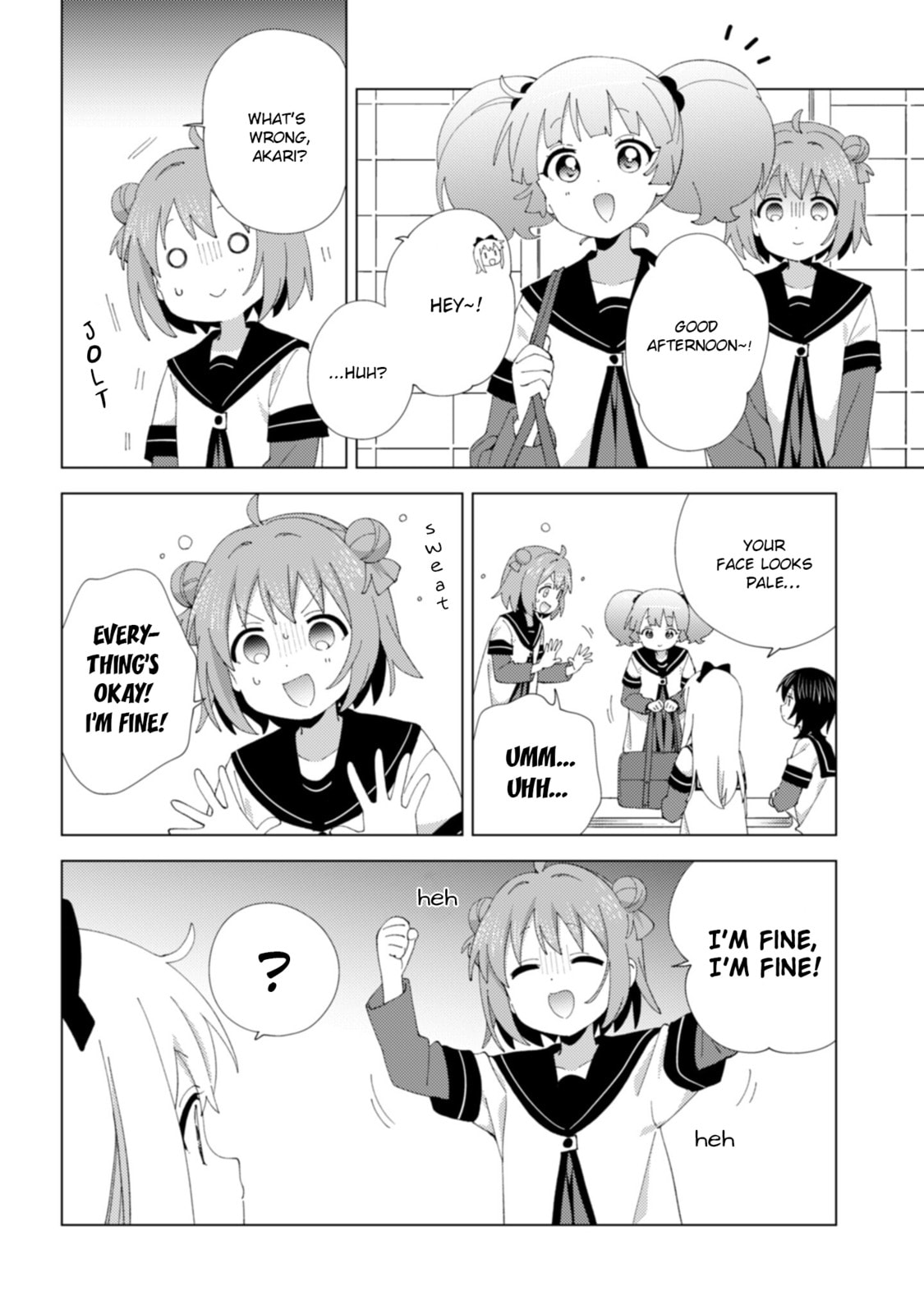 Read Yuruyuri (Colored) chapter 230 image 3 on Lezhin