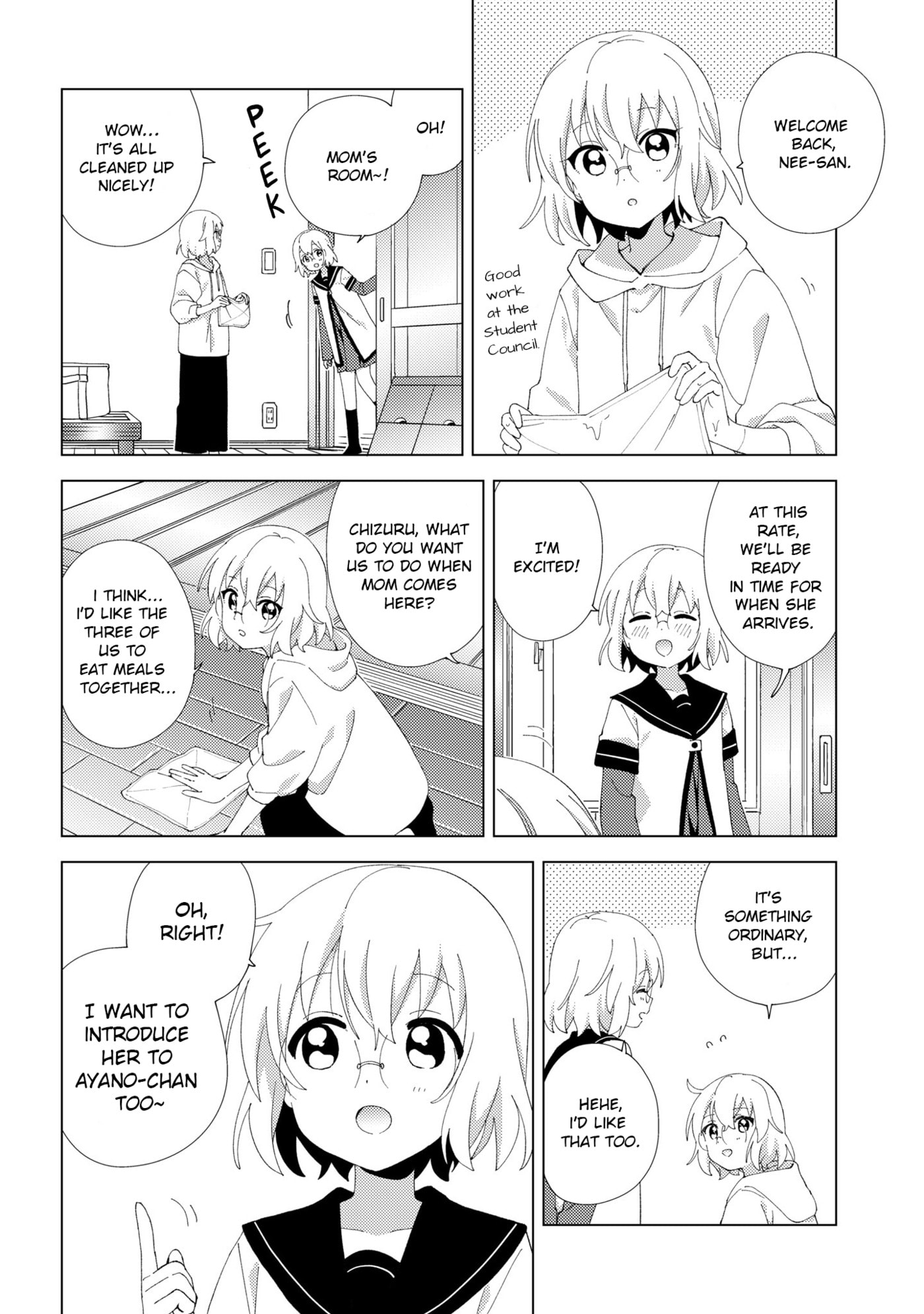 Read Yuruyuri (Colored) chapter 232 image 3 on Lezhin