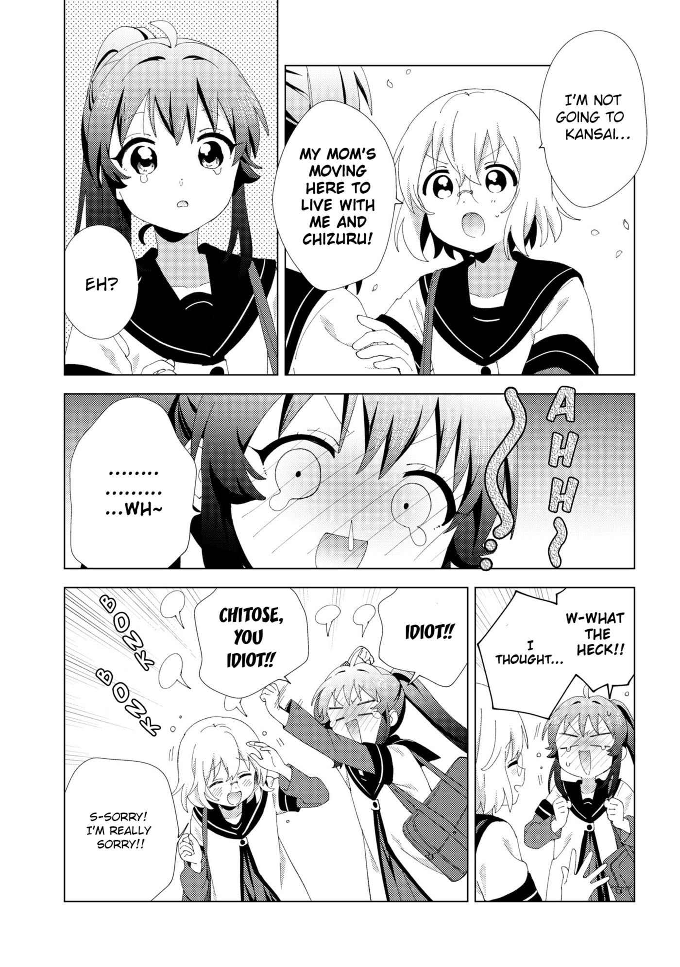Read Yuruyuri (Colored) chapter 232 image 8 on Lezhin