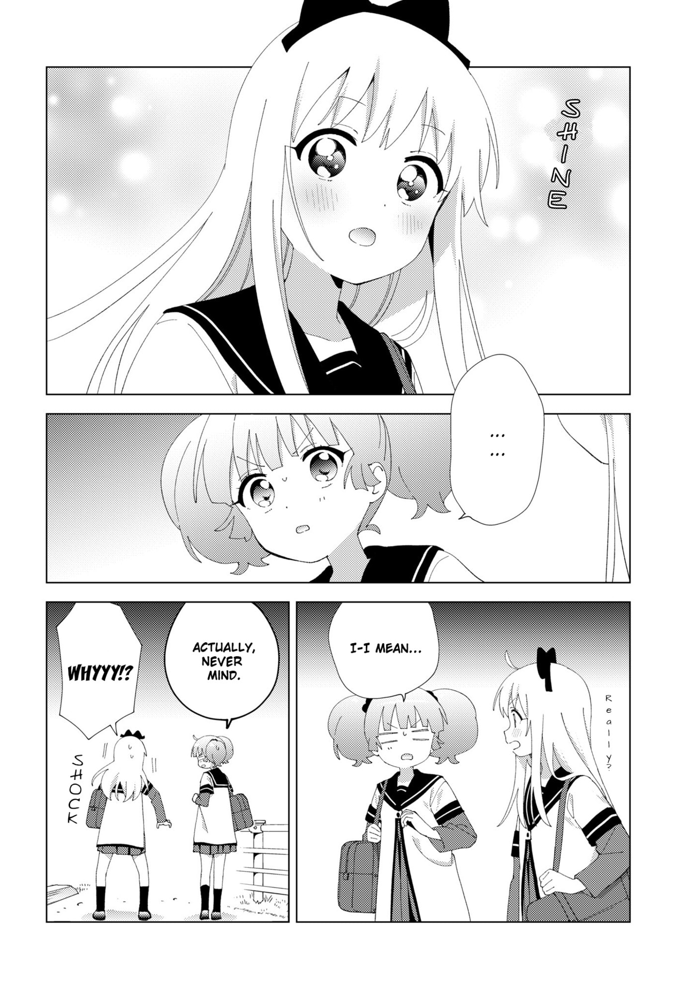 Read Yuruyuri (Colored) chapter 233 image 11 on Lezhin
