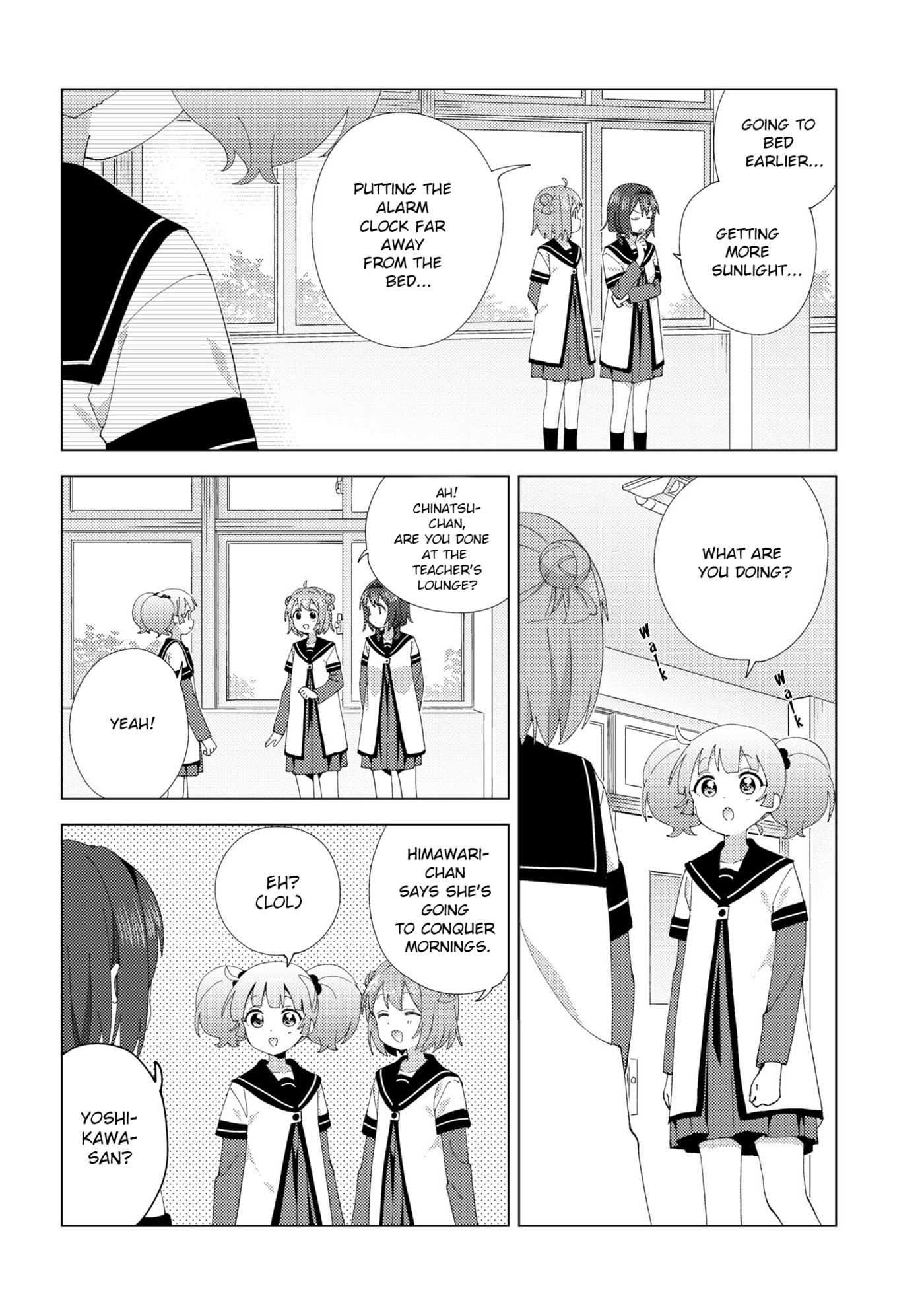 Read Yuruyuri (Colored) chapter 235 image 5 on Lezhin