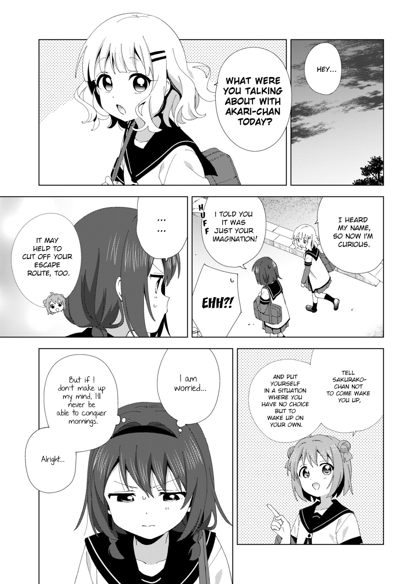 Read Yuruyuri (Colored) chapter 235 image 6 on Lezhin