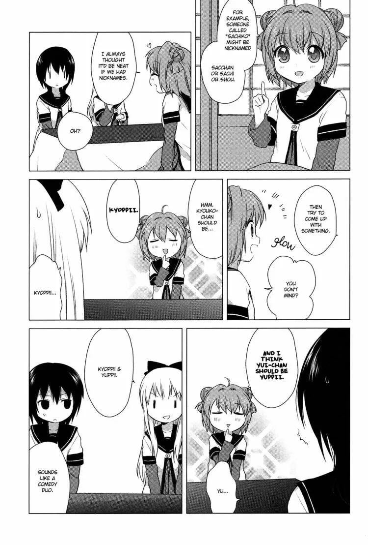 Read Yuruyuri (Colored) chapter 25 image 4 on Lezhin