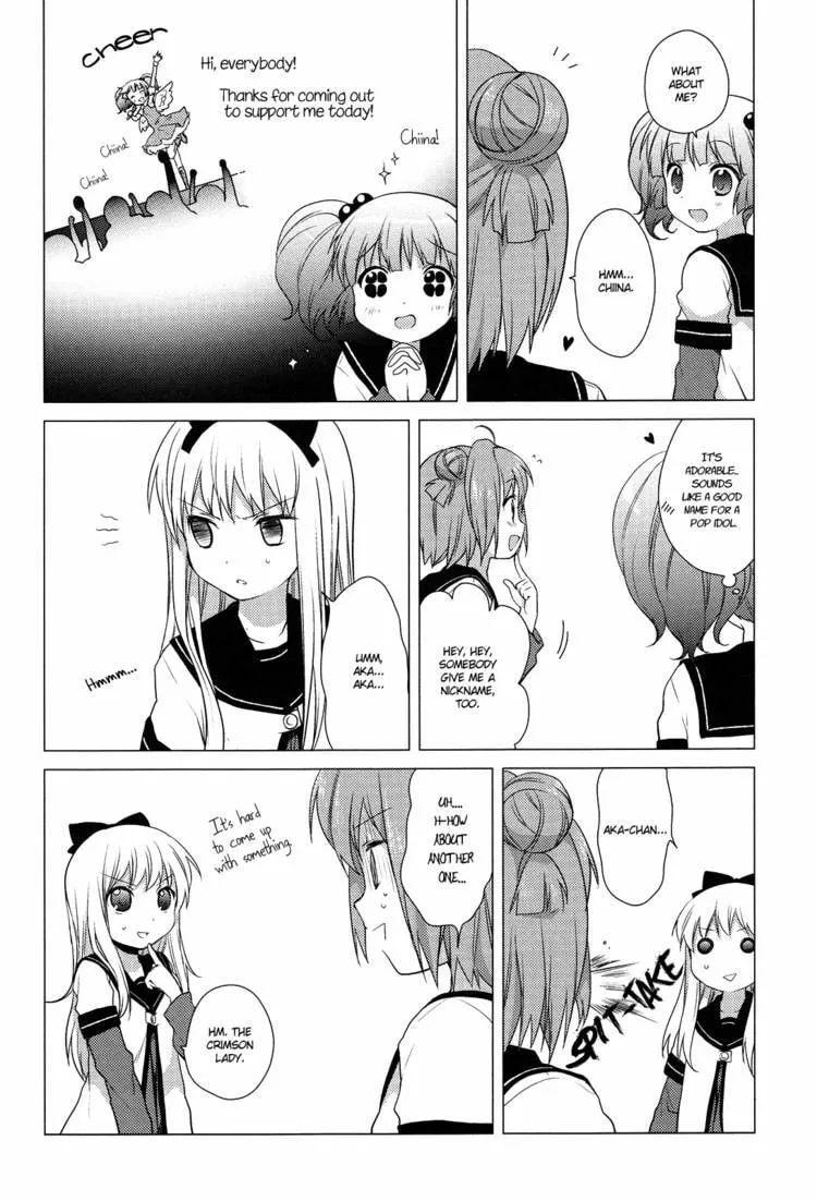 Read Yuruyuri (Colored) chapter 25 image 7 on Lezhin