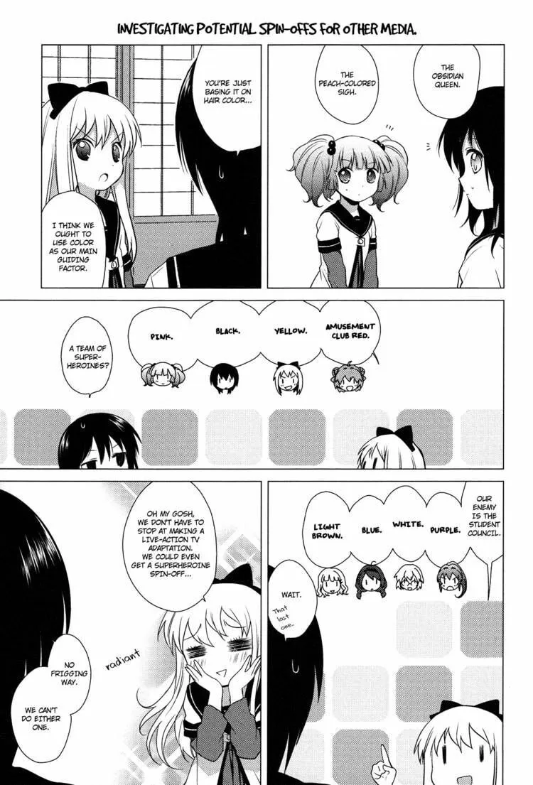 Read Yuruyuri (Colored) chapter 25 image 8 on Lezhin