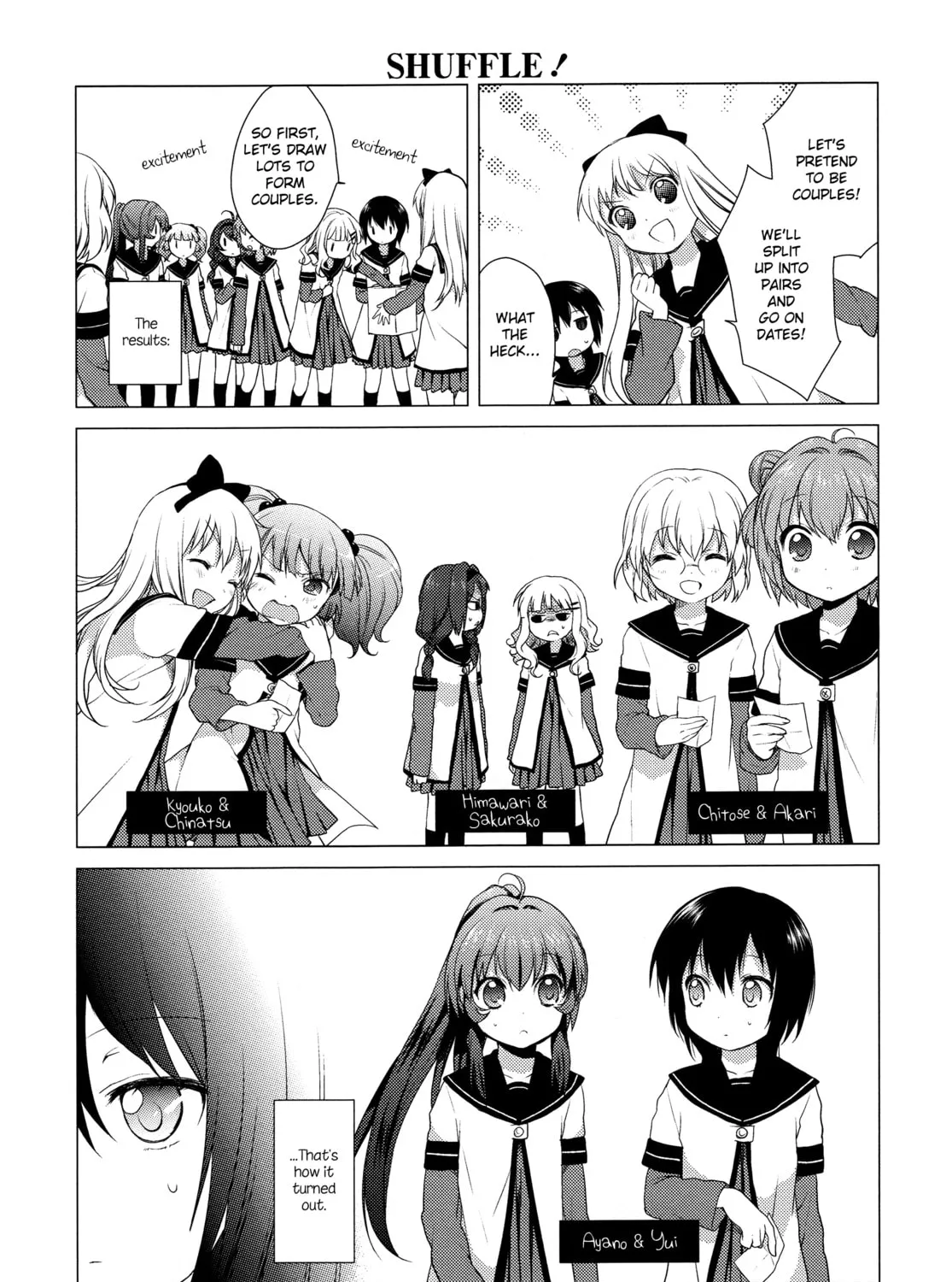 Read Yuruyuri (Colored) chapter 26 image 4 on Lezhin