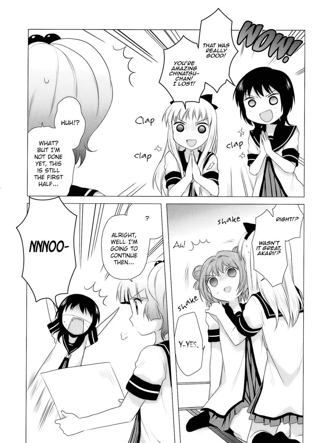 Read Yuruyuri (Colored) chapter 3.1 image 22 on Lezhin