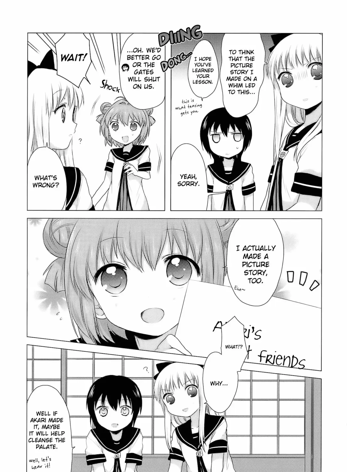 Read Yuruyuri (Colored) chapter 3.1 image 28 on Lezhin