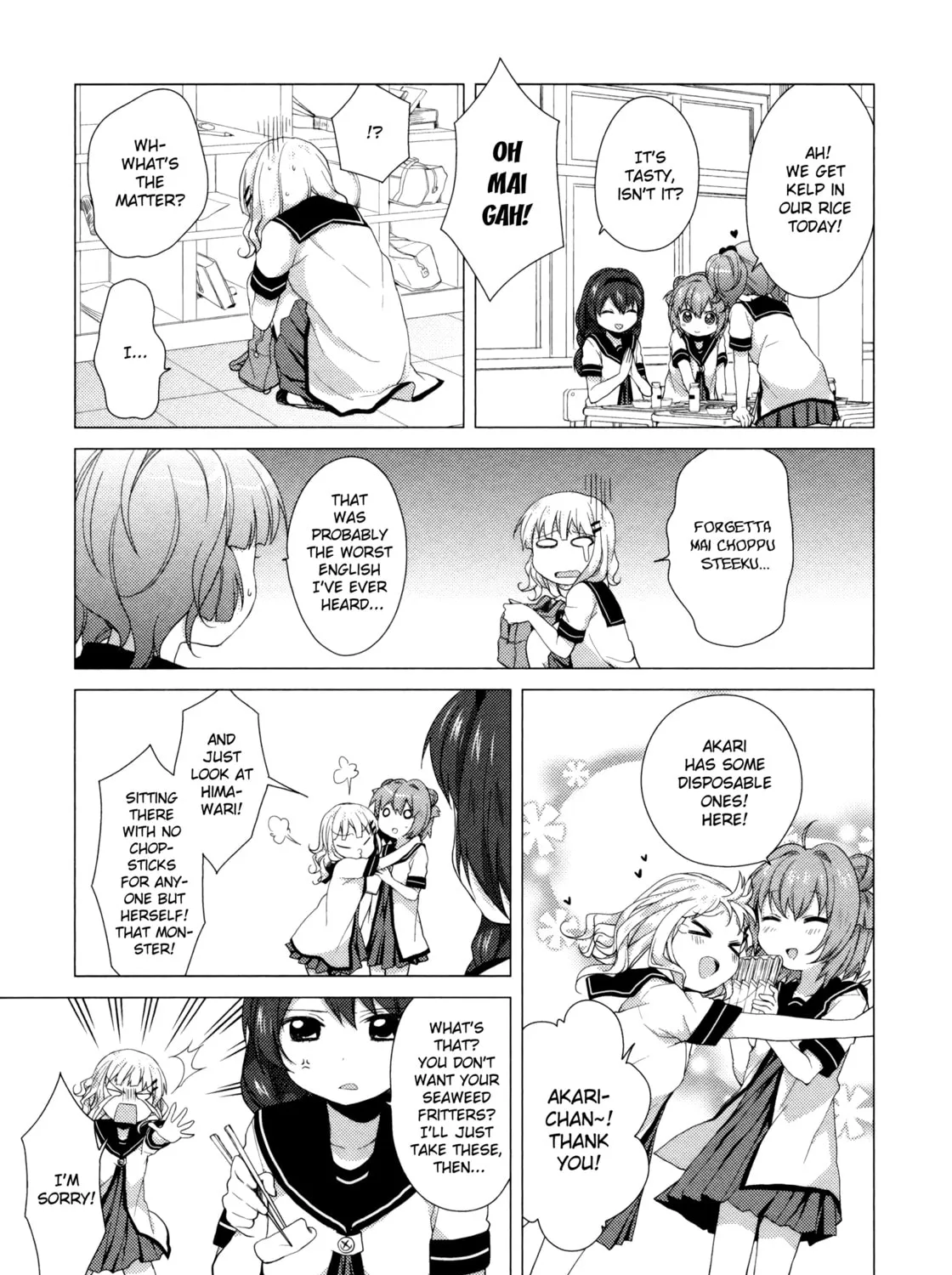 Read Yuruyuri (Colored) chapter 33 image 4 on Lezhin