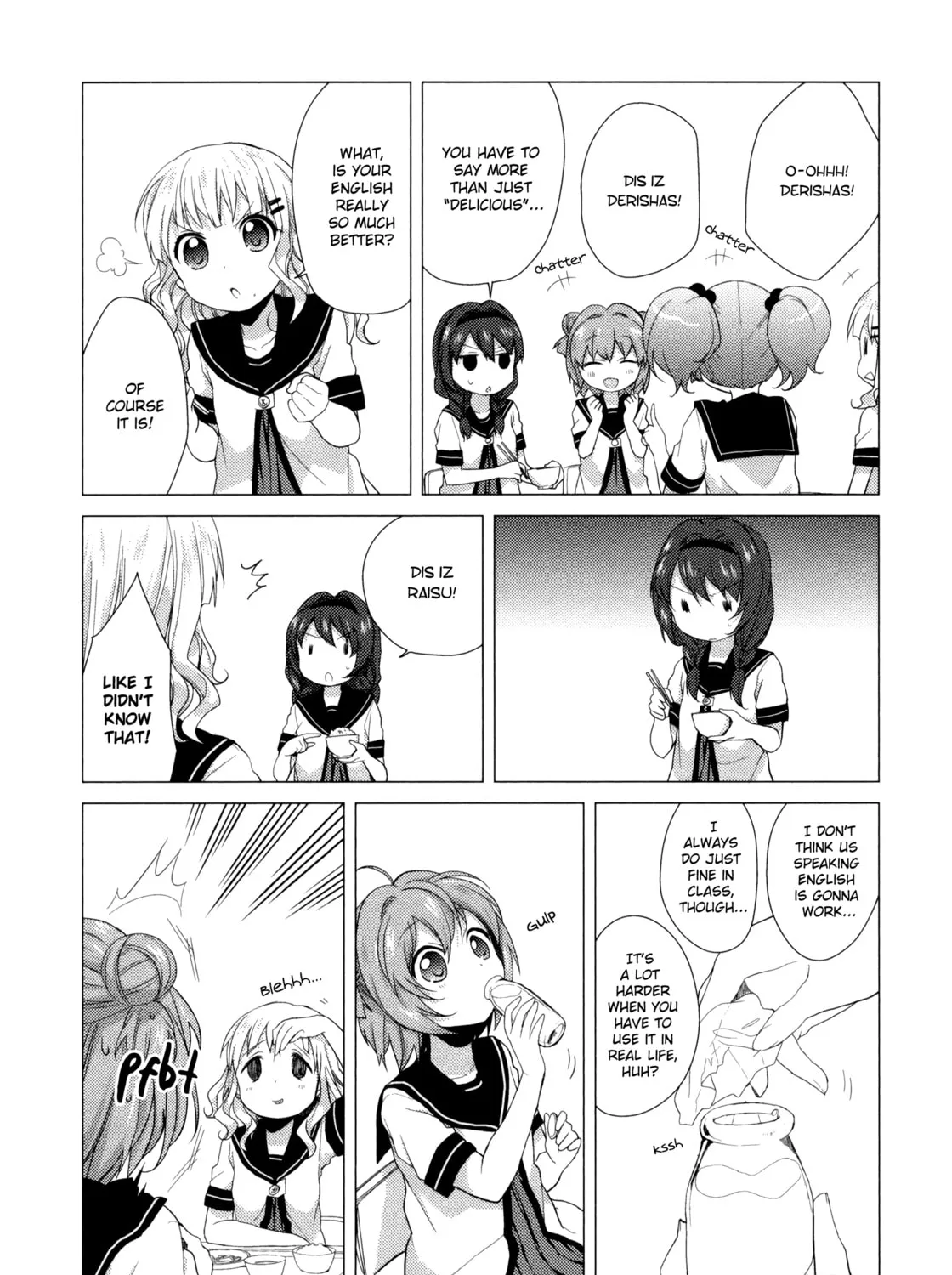 Read Yuruyuri (Colored) chapter 33 image 8 on Lezhin