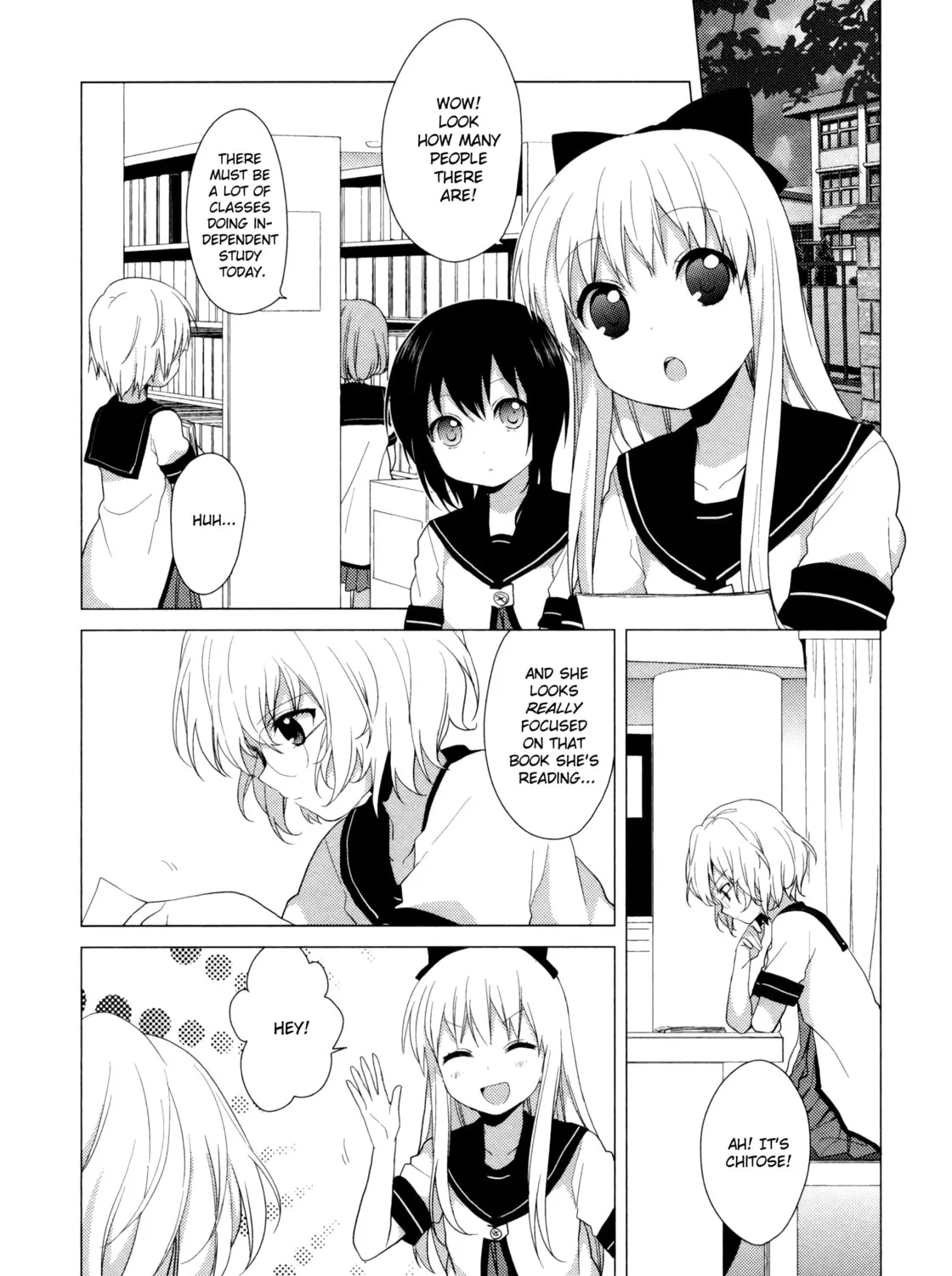 Read Yuruyuri (Colored) chapter 35 image 2 on Lezhin