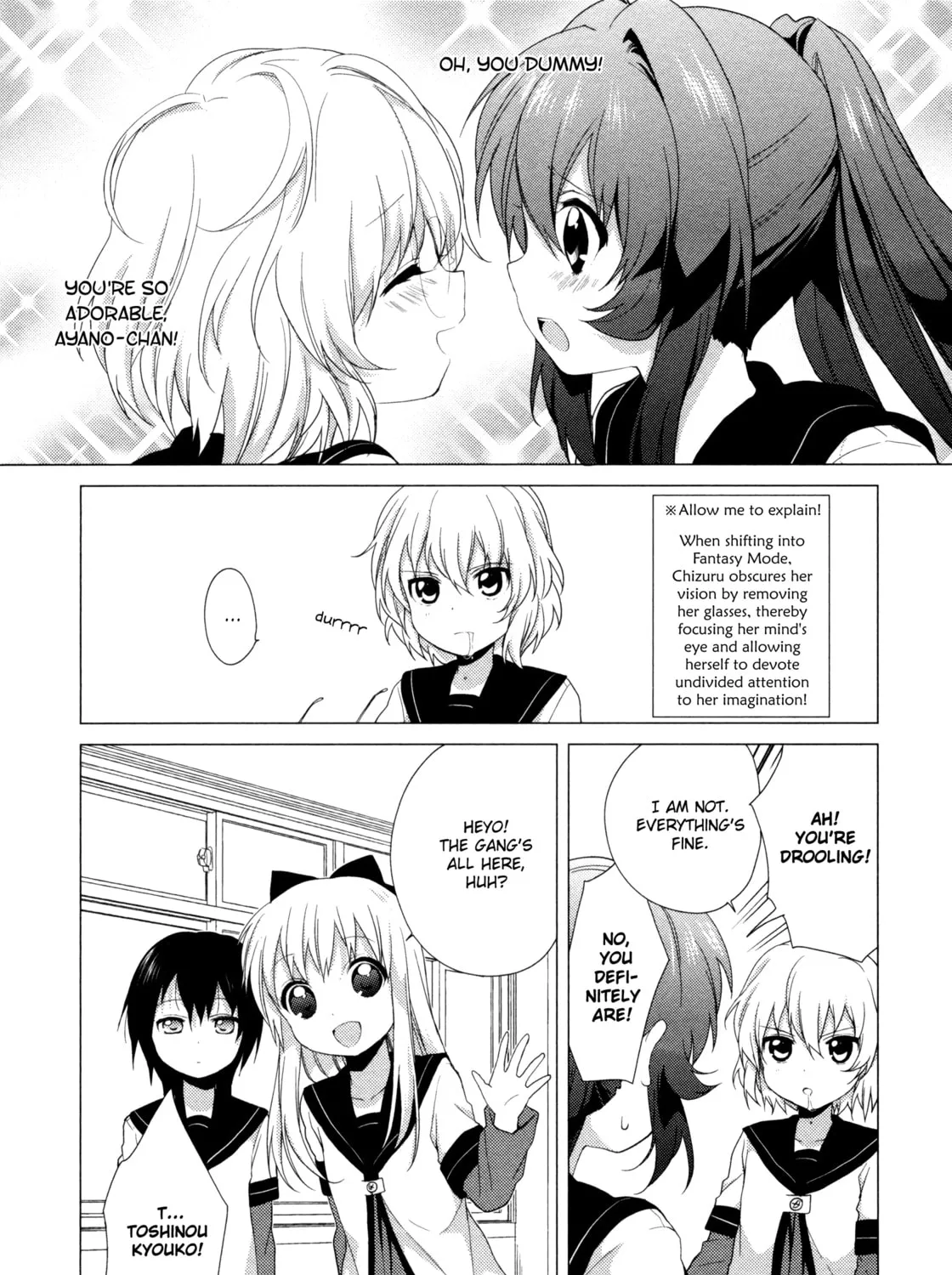 Read Yuruyuri (Colored) chapter 37 image 8 on Lezhin