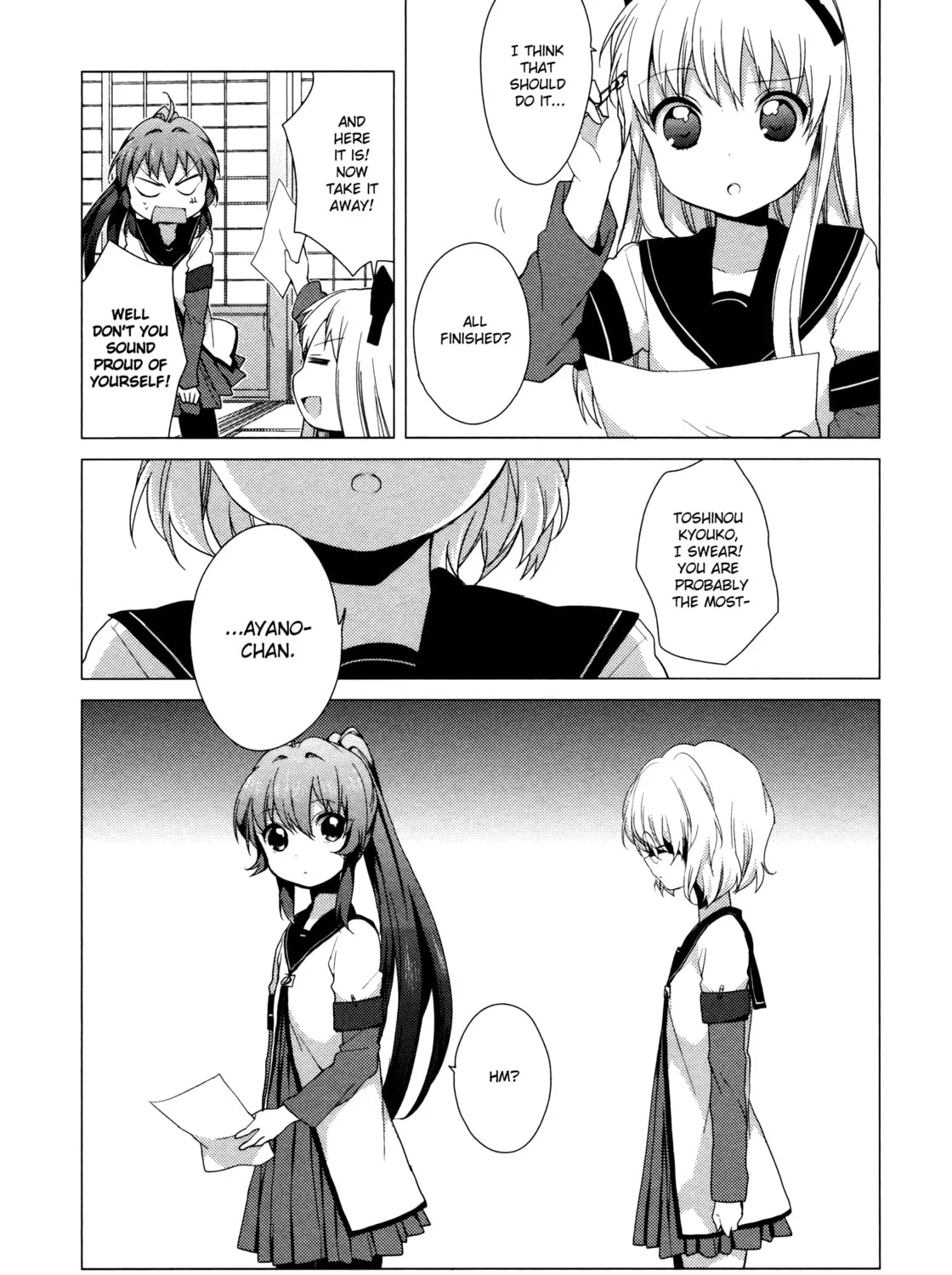 Read Yuruyuri (Colored) chapter 38 image 4 on Lezhin