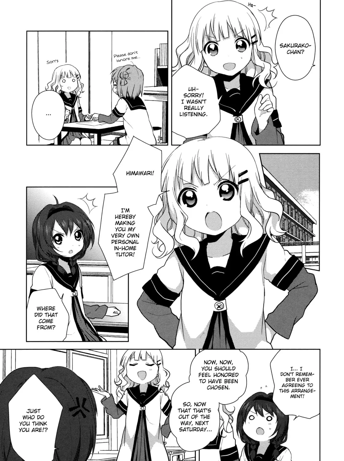 Read Yuruyuri (Colored) chapter 46 image 12 on Lezhin
