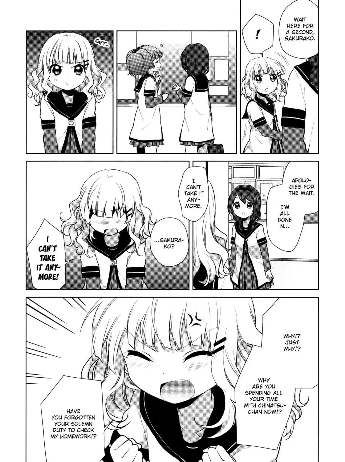 Read Yuruyuri (Colored) chapter 46 image 18 on Lezhin