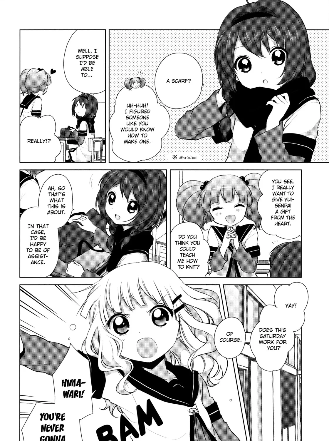 Read Yuruyuri (Colored) chapter 46 image 2 on Lezhin