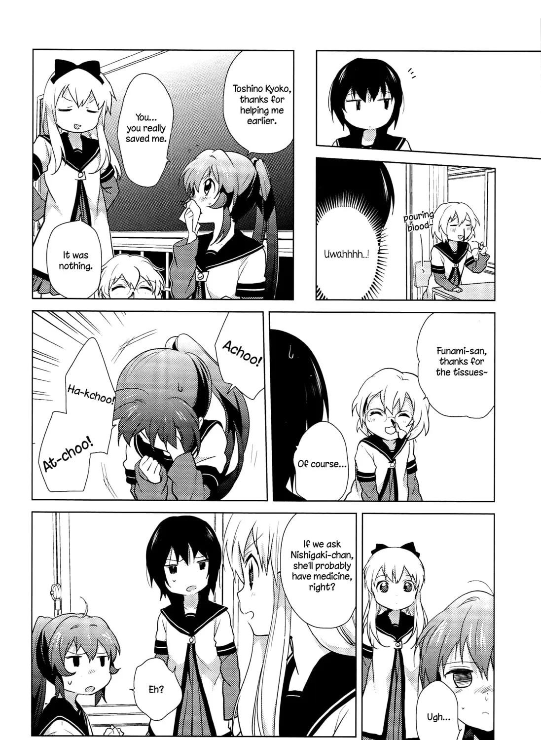Read Yuruyuri (Colored) chapter 49 image 10 on Lezhin