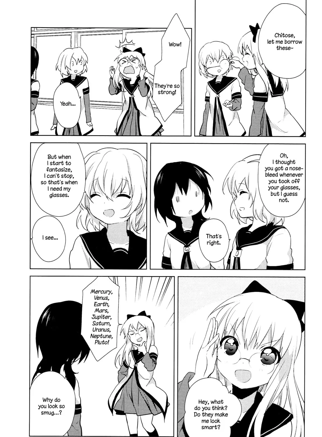 Read Yuruyuri (Colored) chapter 49 image 16 on Lezhin