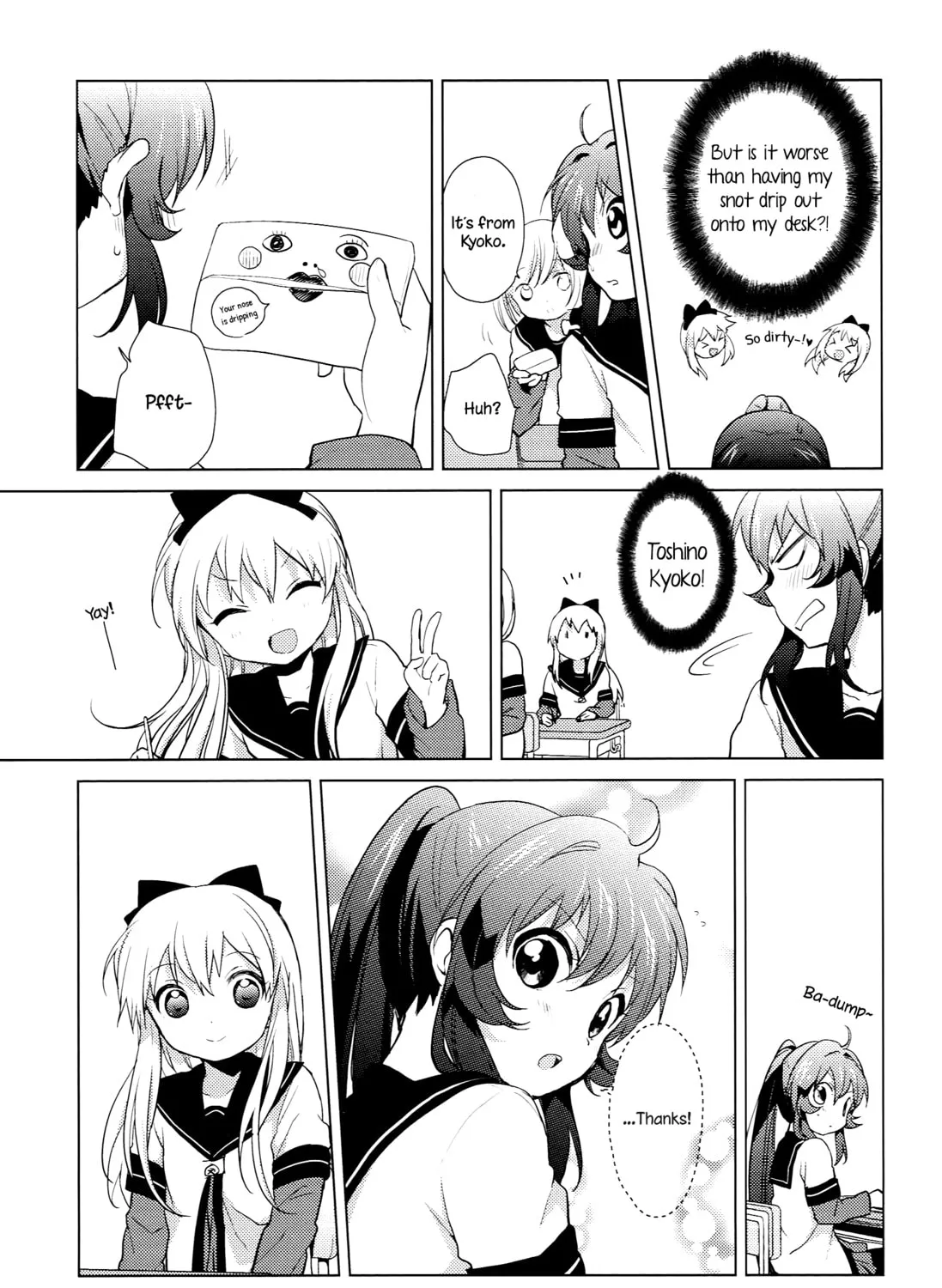 Read Yuruyuri (Colored) chapter 49 image 8 on Lezhin
