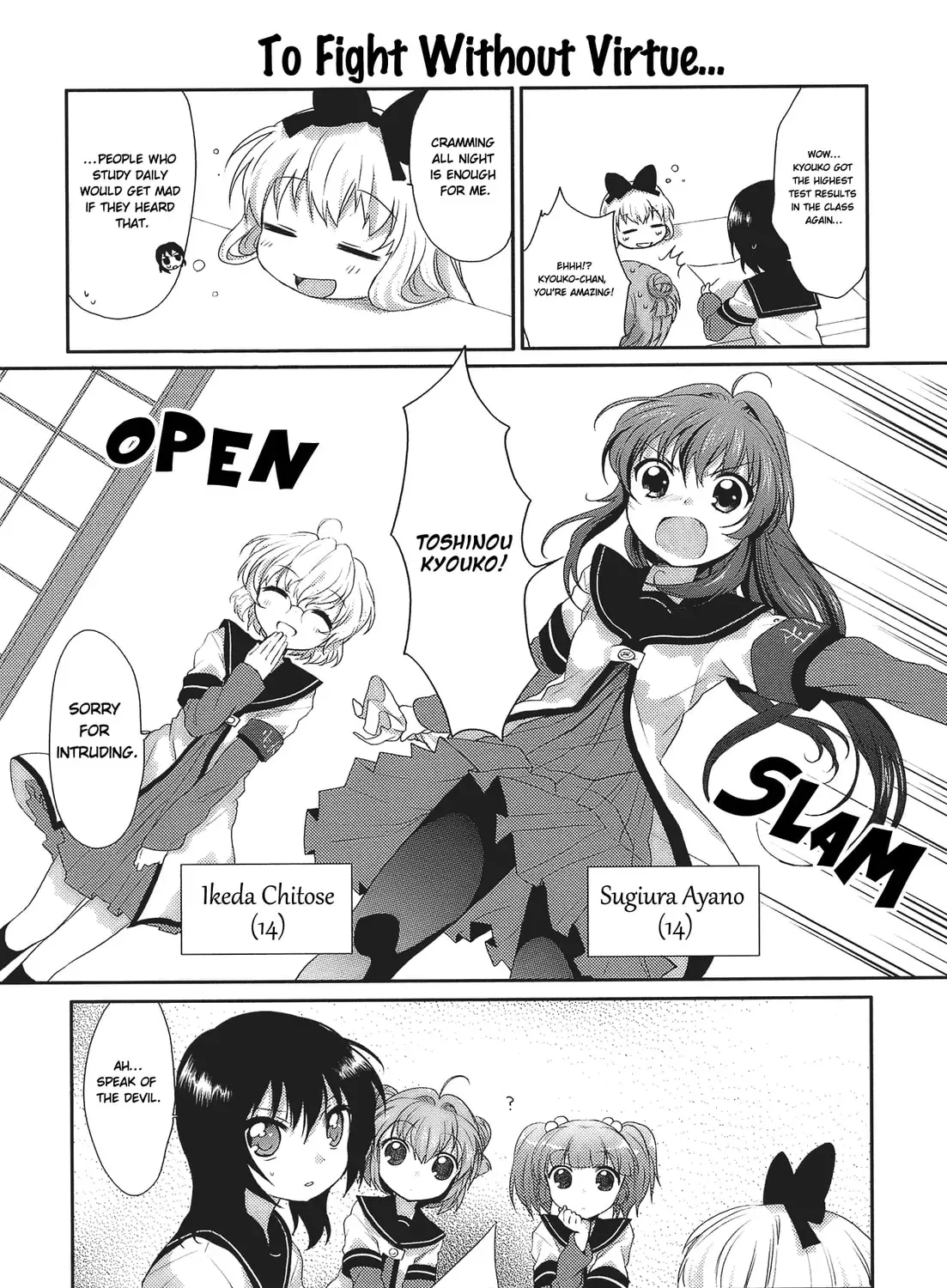 Read Yuruyuri (Colored) chapter 5.1 image 4 on Lezhin
