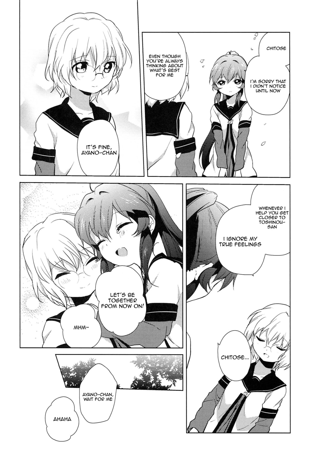 Read Yuruyuri (Colored) chapter 51 image 3 on Lezhin
