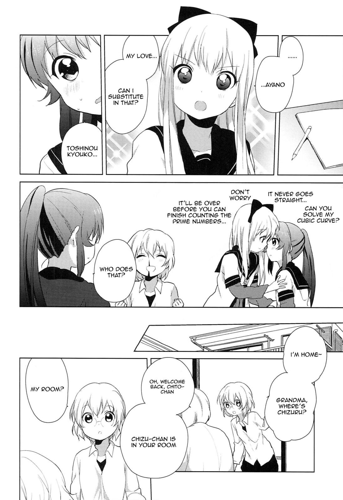 Read Yuruyuri (Colored) chapter 51 image 9 on Lezhin