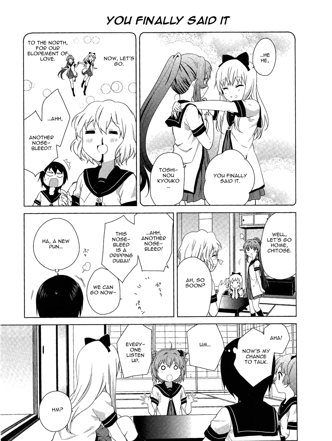 Read Yuruyuri (Colored) chapter 52.1 image 26 on Lezhin
