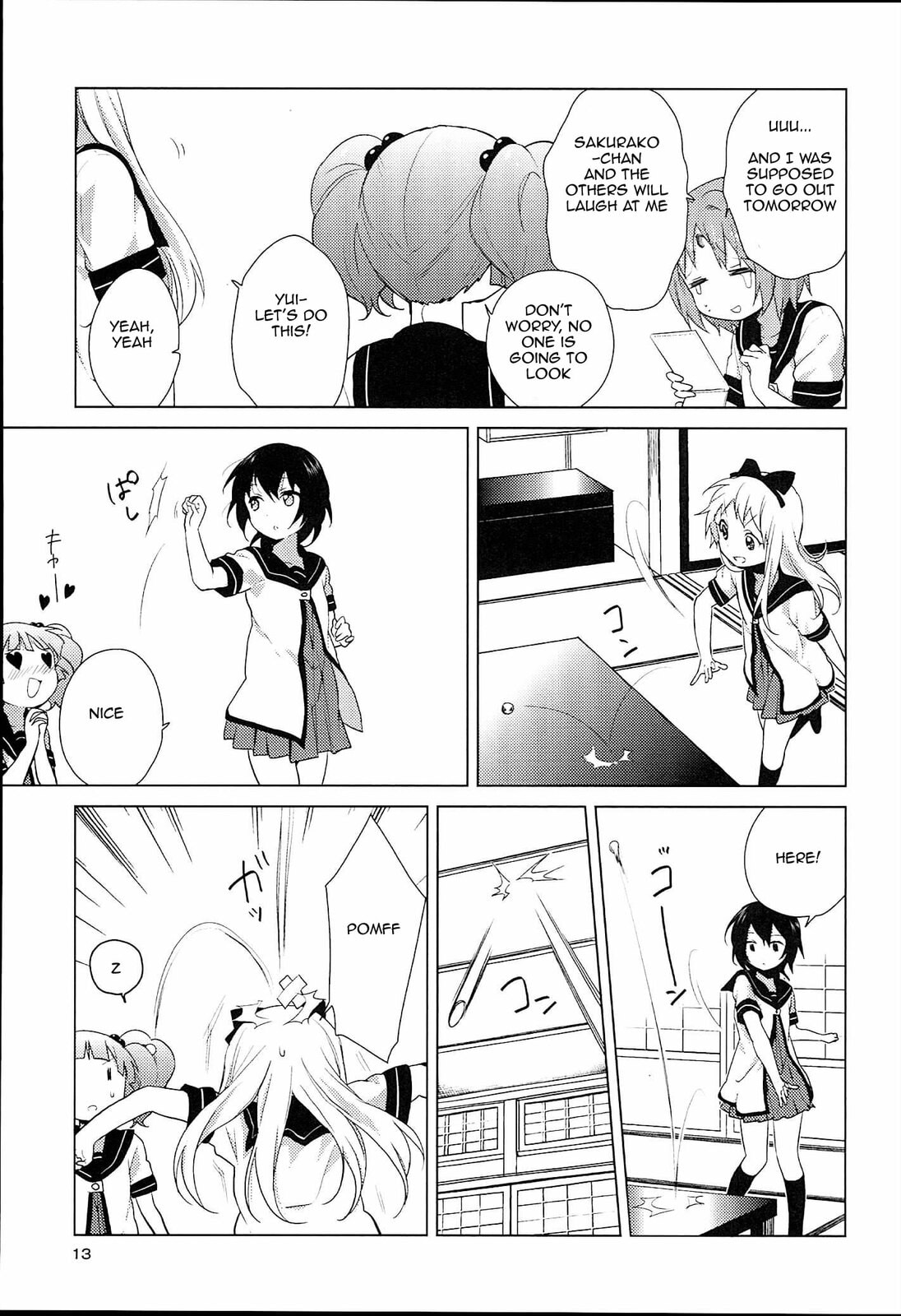 Read Yuruyuri (Colored) chapter 52.2 image 13 on Lezhin
