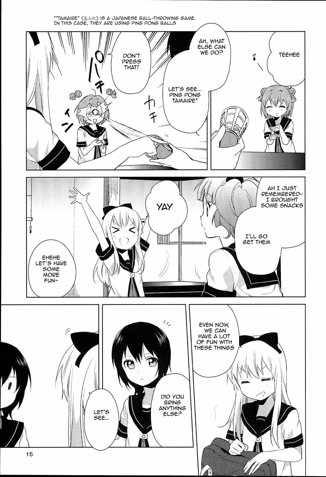 Read Yuruyuri (Colored) chapter 52.2 image 15 on Lezhin