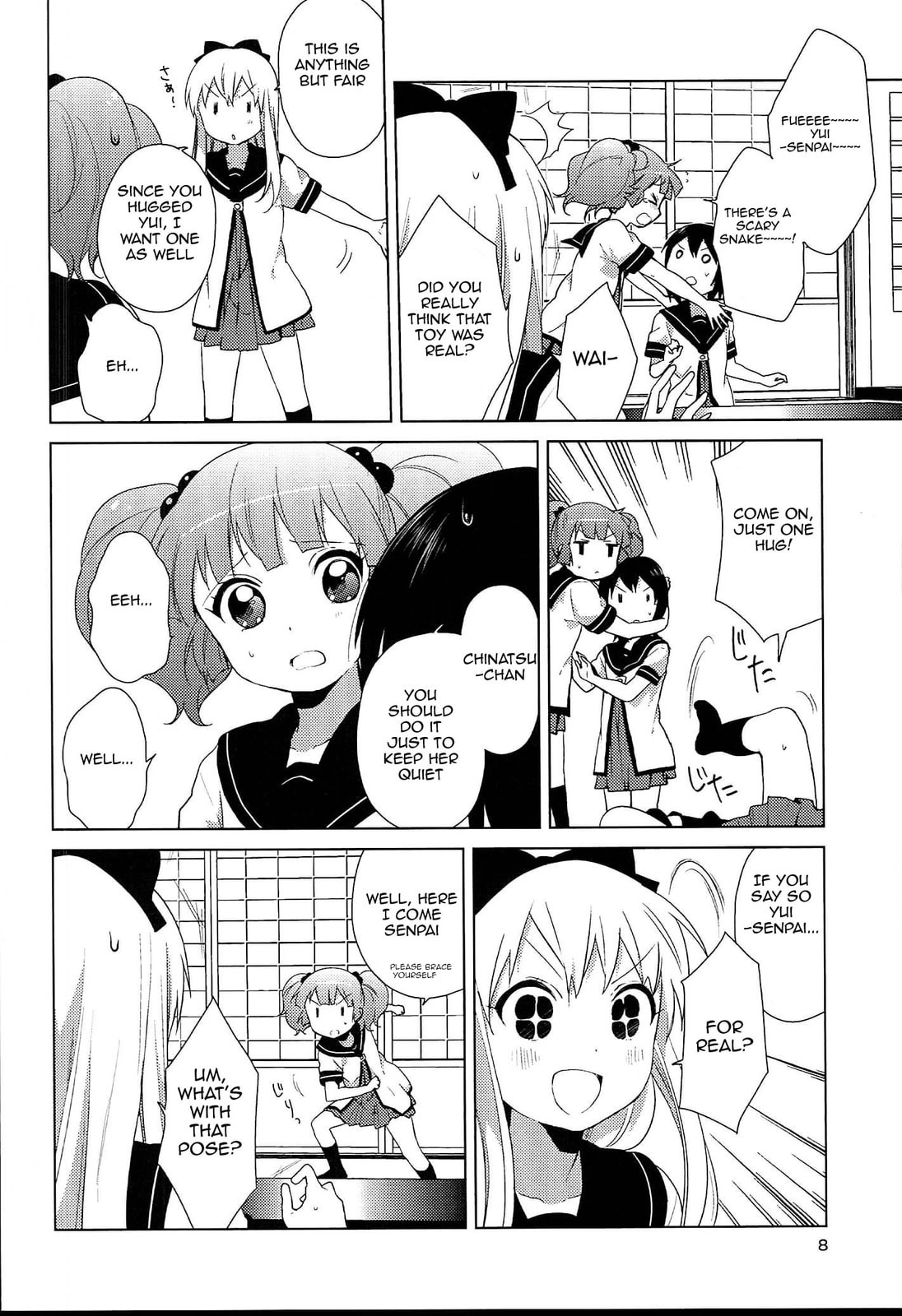 Read Yuruyuri (Colored) chapter 52.2 image 8 on Lezhin