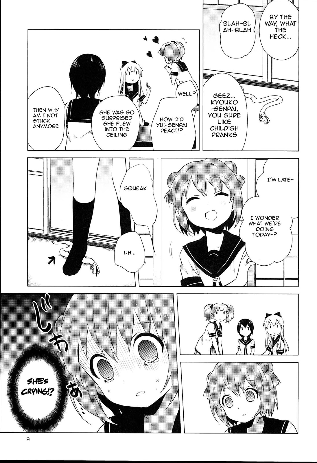 Read Yuruyuri (Colored) chapter 52.2 image 9 on Lezhin