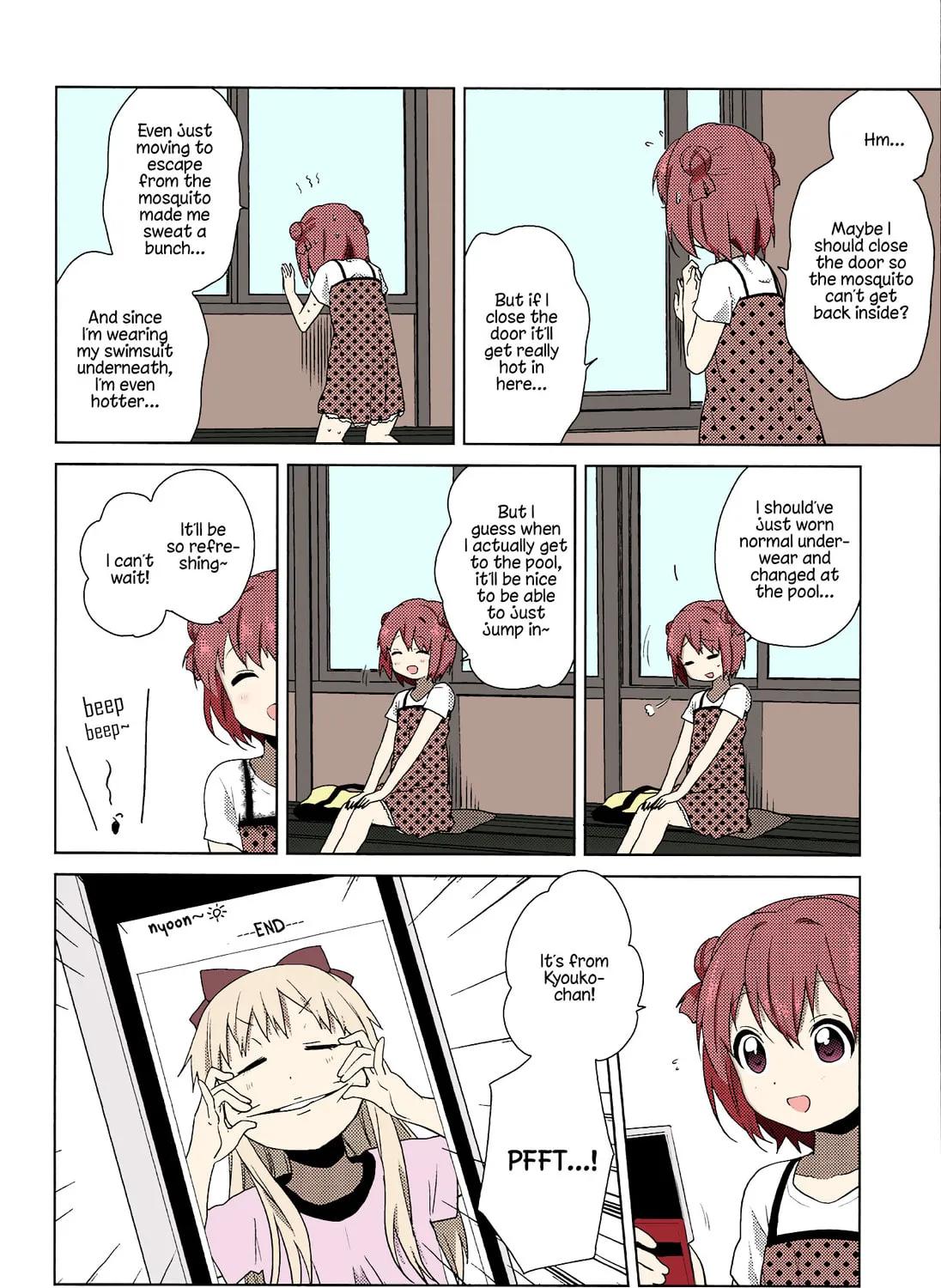 Read Yuruyuri (Colored) chapter 52.6 image 10 on Lezhin