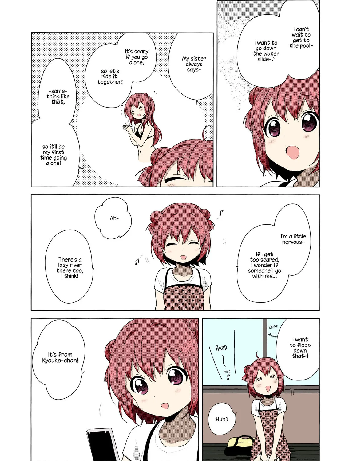 Read Yuruyuri (Colored) chapter 52.6 image 20 on Lezhin