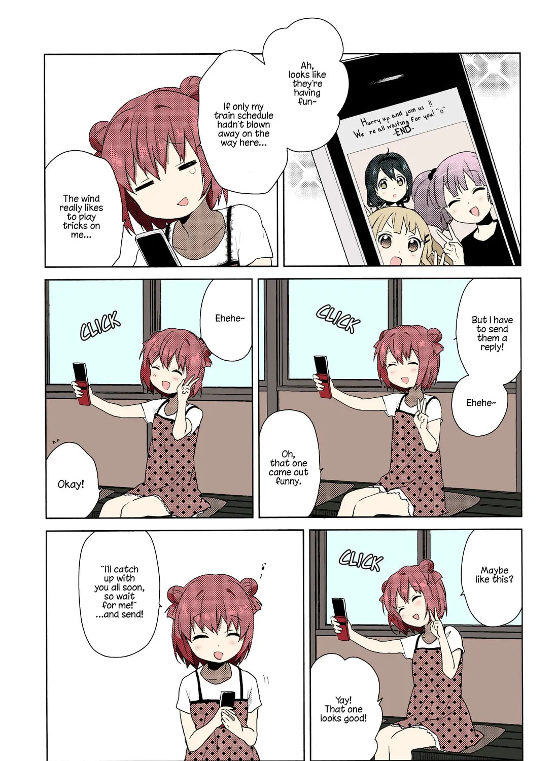 Read Yuruyuri (Colored) chapter 52.6 image 4 on Lezhin
