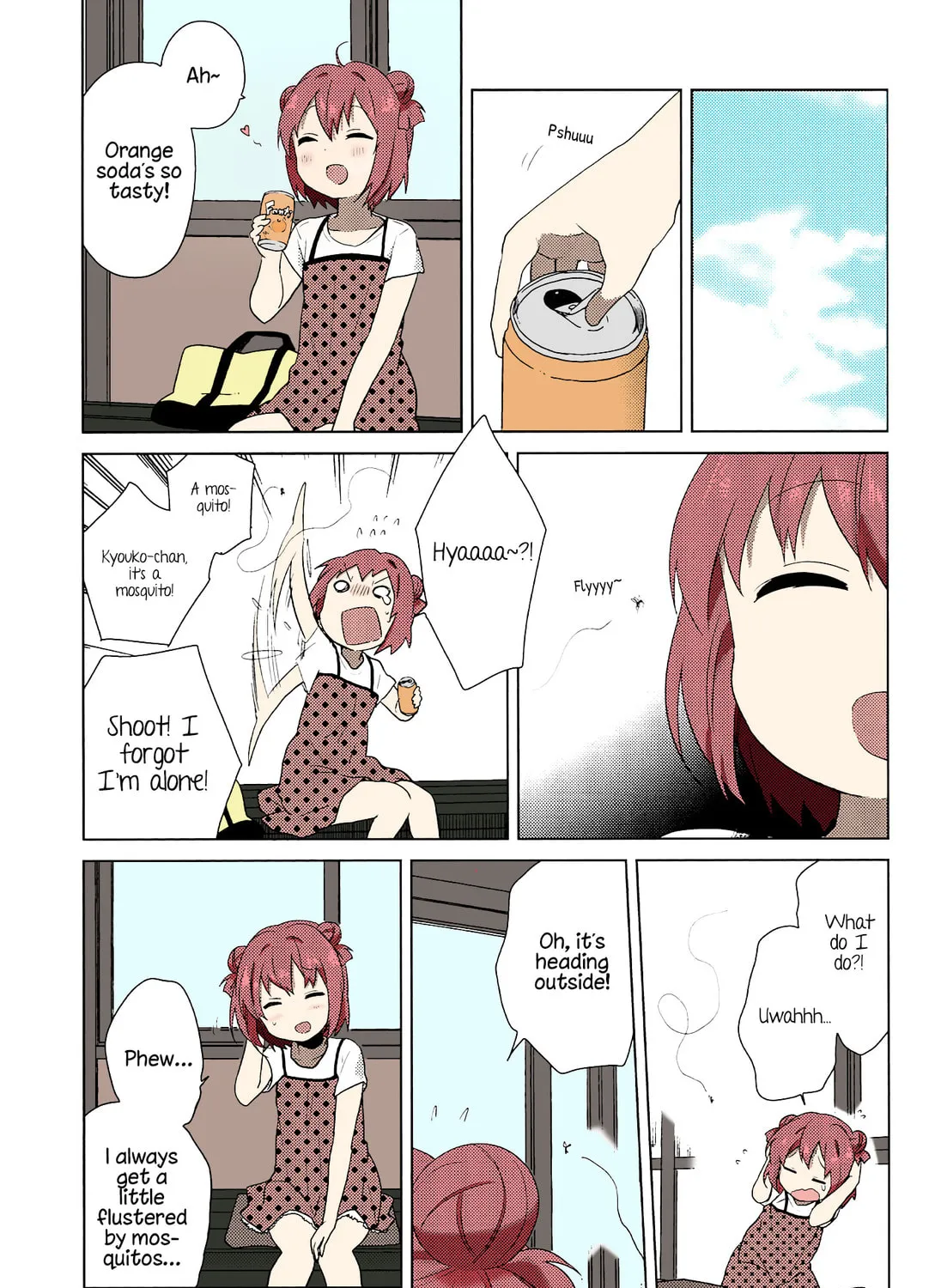 Read Yuruyuri (Colored) chapter 52.6 image 8 on Lezhin
