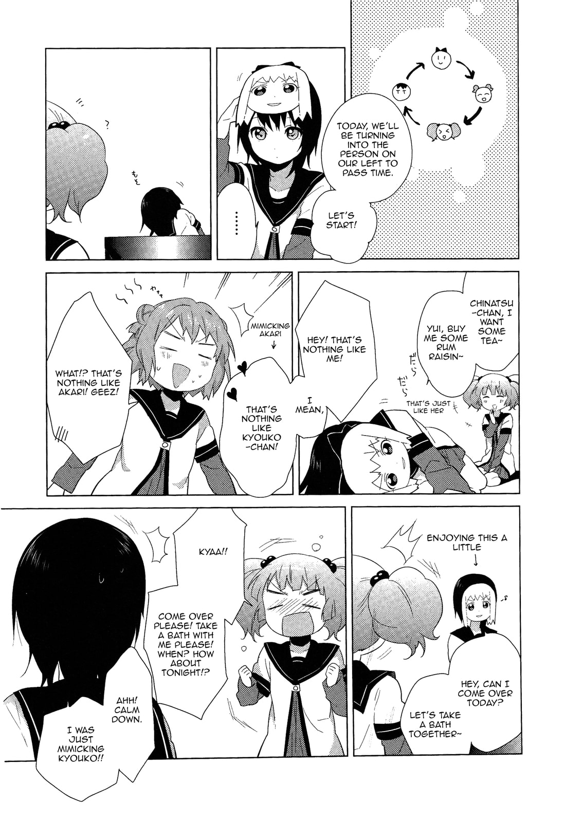 Read Yuruyuri (Colored) chapter 53.1 image 4 on Lezhin