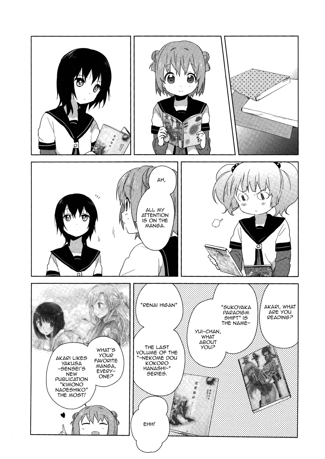 Read Yuruyuri (Colored) chapter 53.1 image 9 on Lezhin