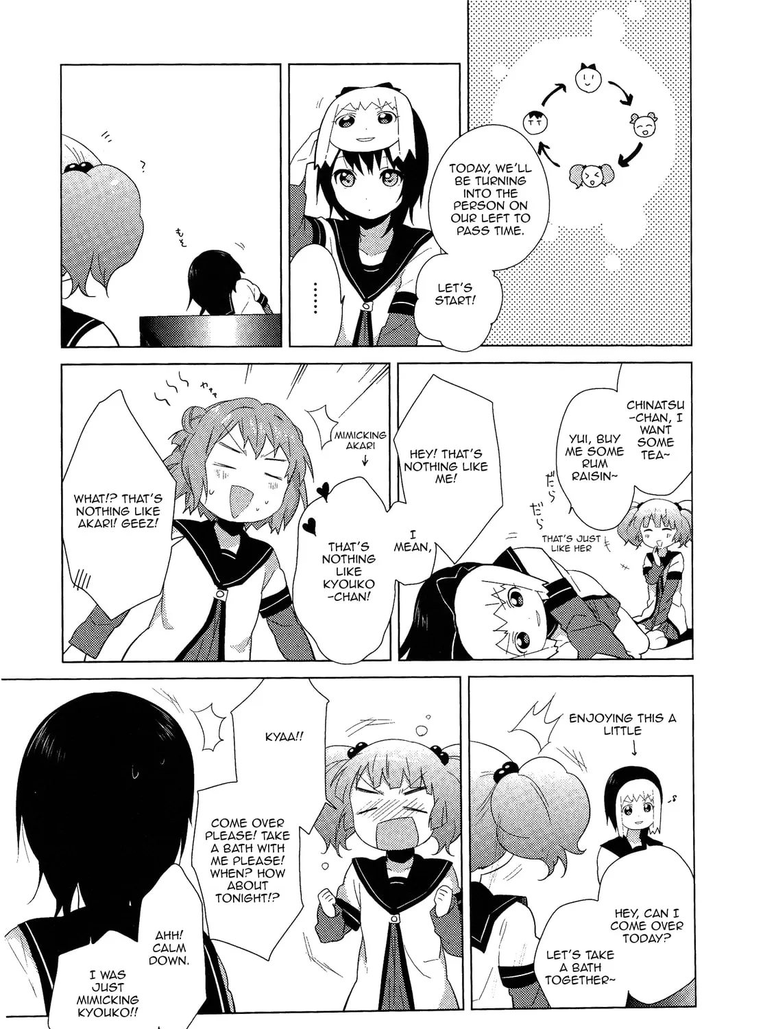 Read Yuruyuri (Colored) chapter 53 image 8 on Lezhin