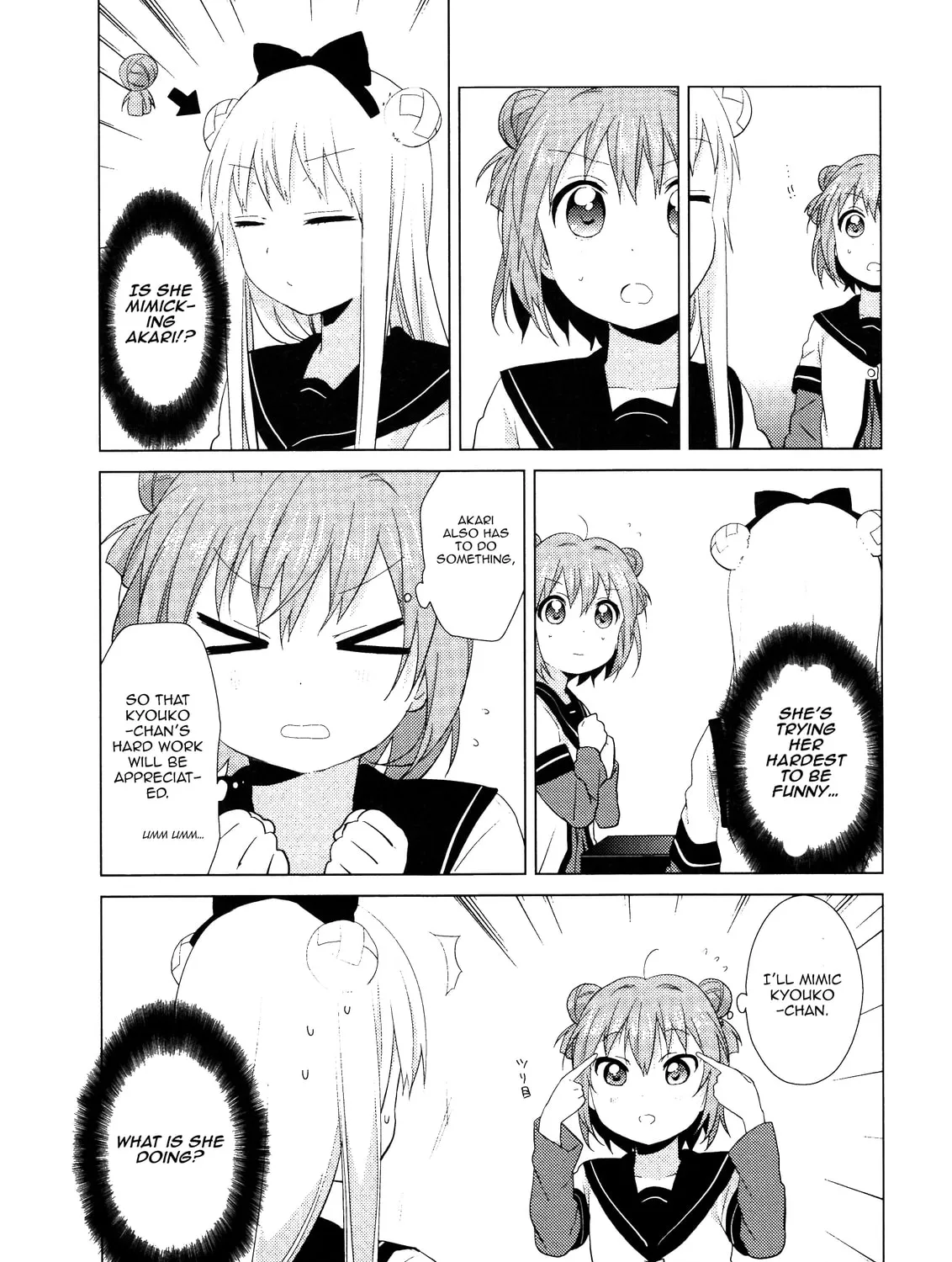 Read Yuruyuri (Colored) chapter 59 image 12 on Lezhin