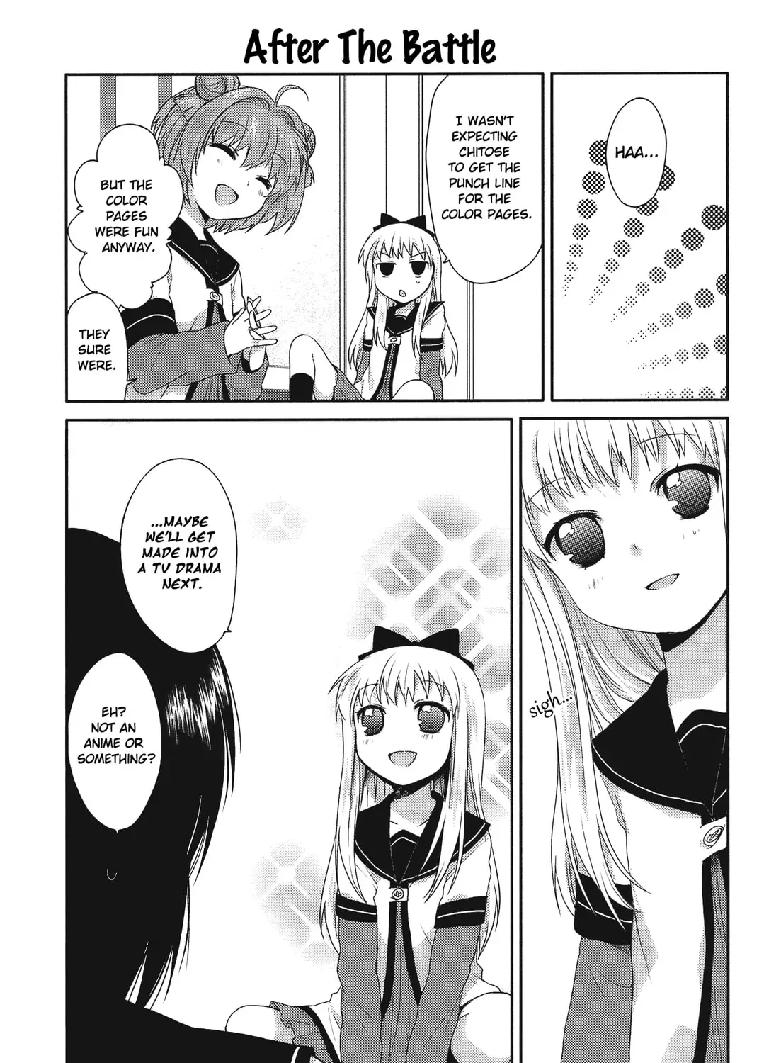 Read Yuruyuri (Colored) chapter 6.1 image 6 on Lezhin